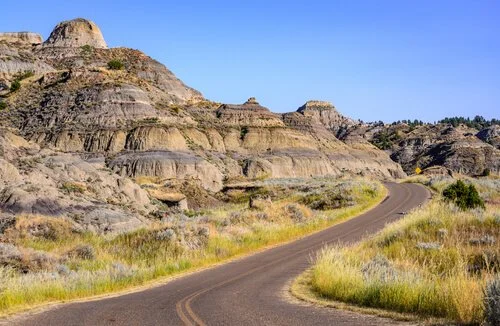 Makoshika State Park near Glendive, Montana.