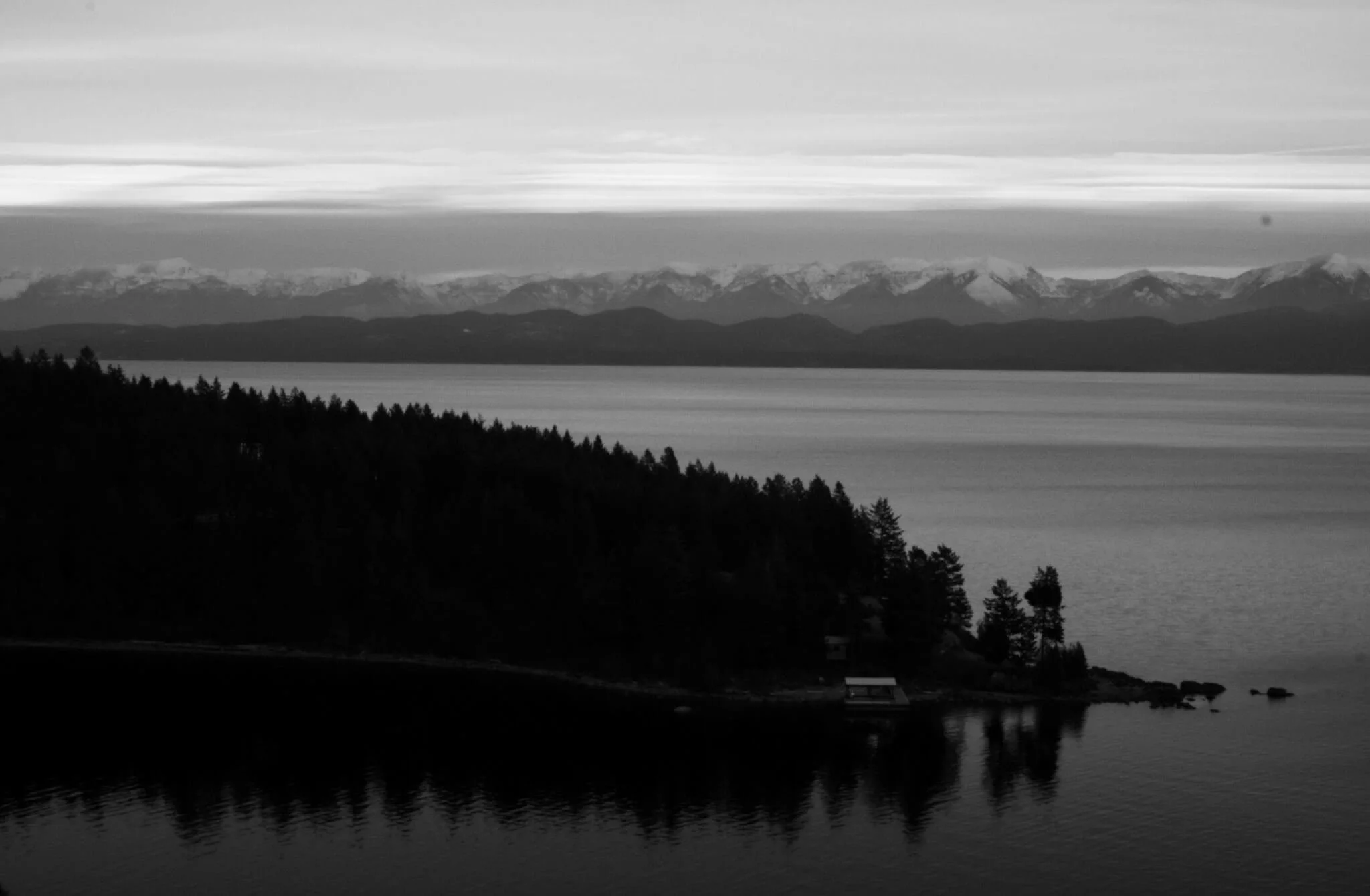 Flathead Lake near Kalispell, Montana