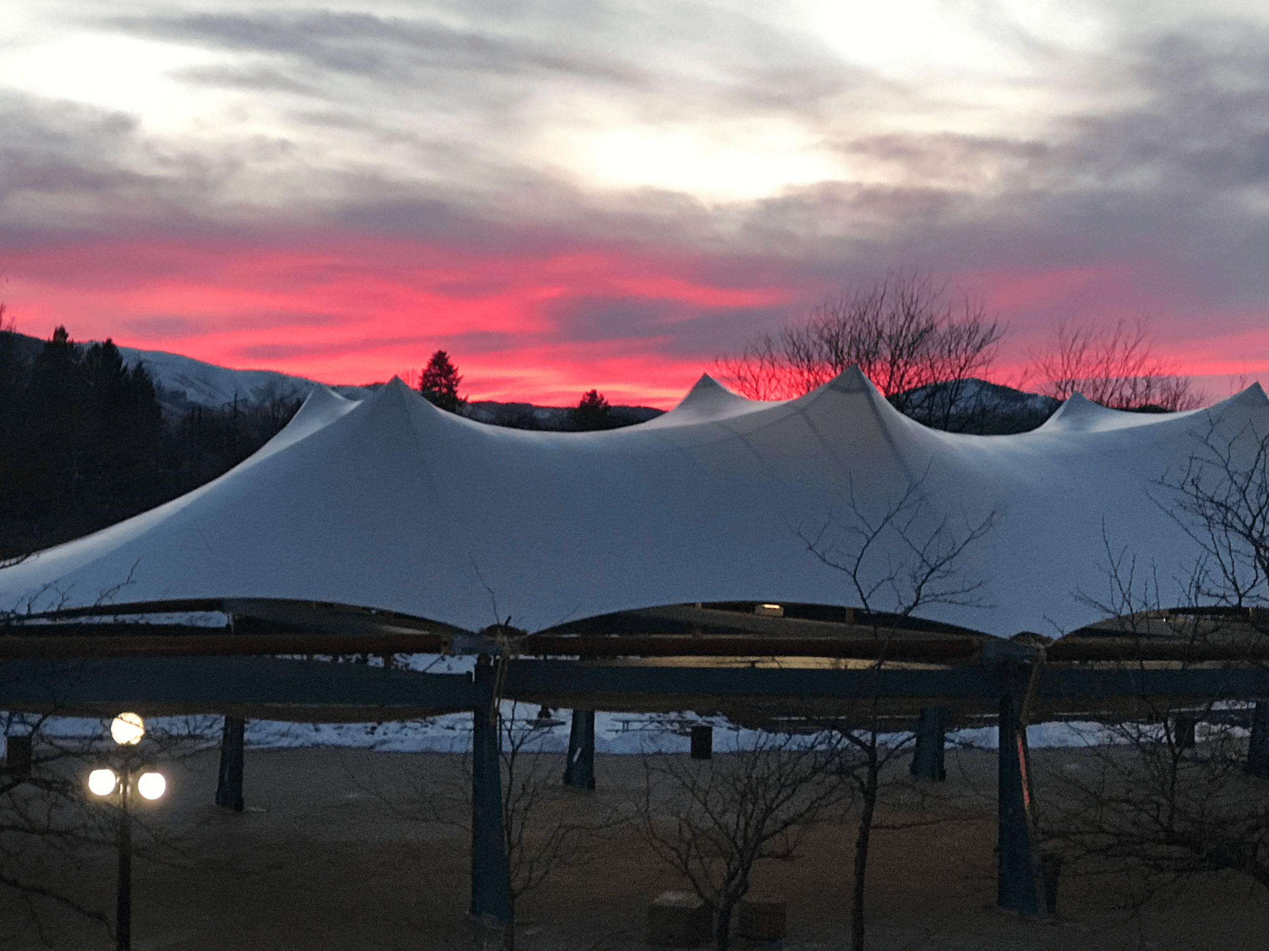 Tents at Cara's Park in Missoula, Montana