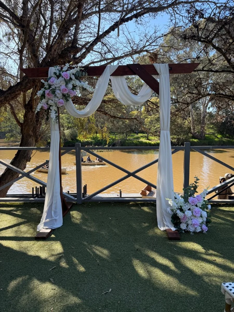 Timber Arbour & Draped Florals