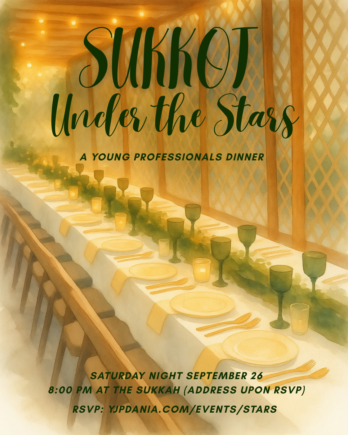 Sukkot Under The Stars