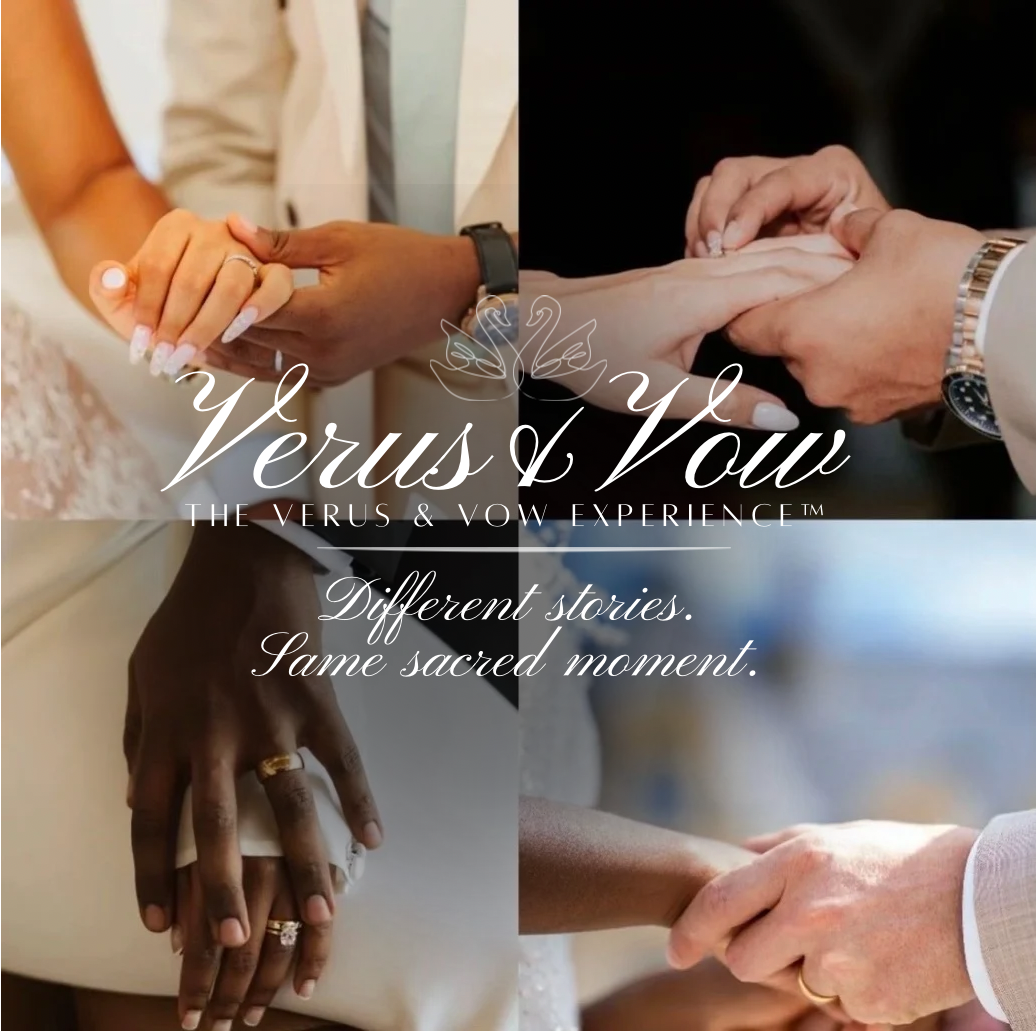 Verus & Vow premium service package mobile wedding officiant