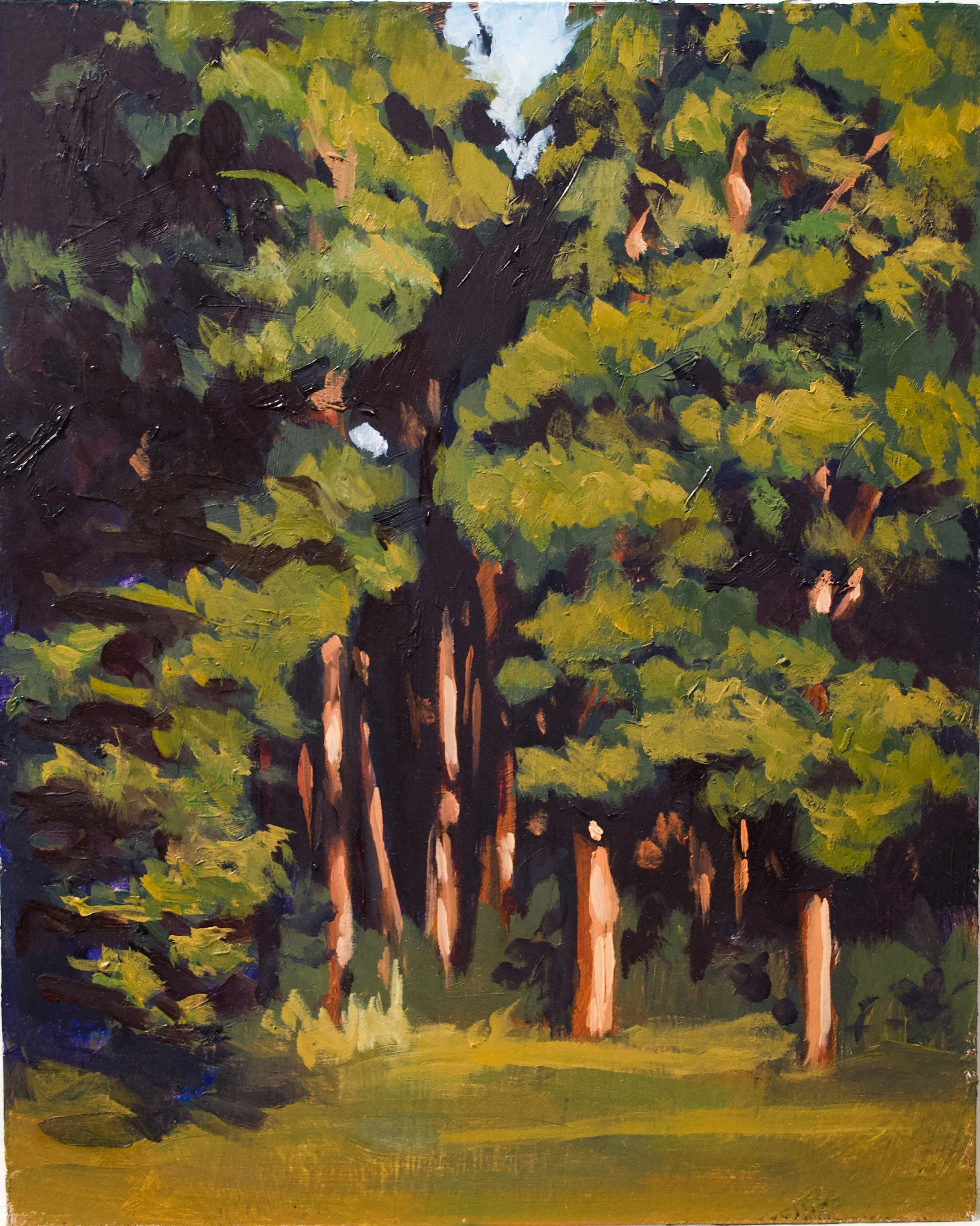 "Guelph Lake 2" Oil on panel. 8" x 10". 2026