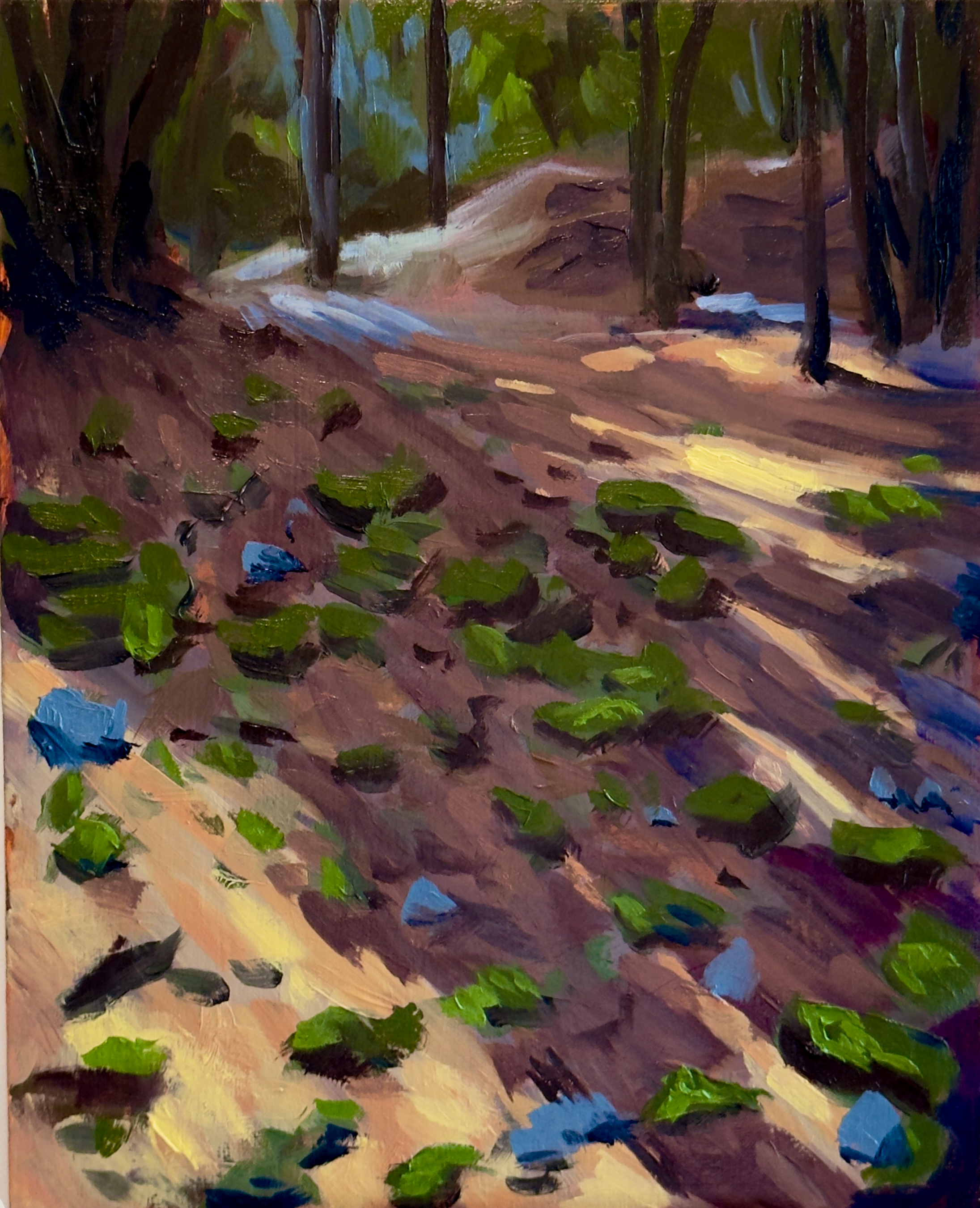 "Last Light" Oil on panel. 8" x 10". 2026