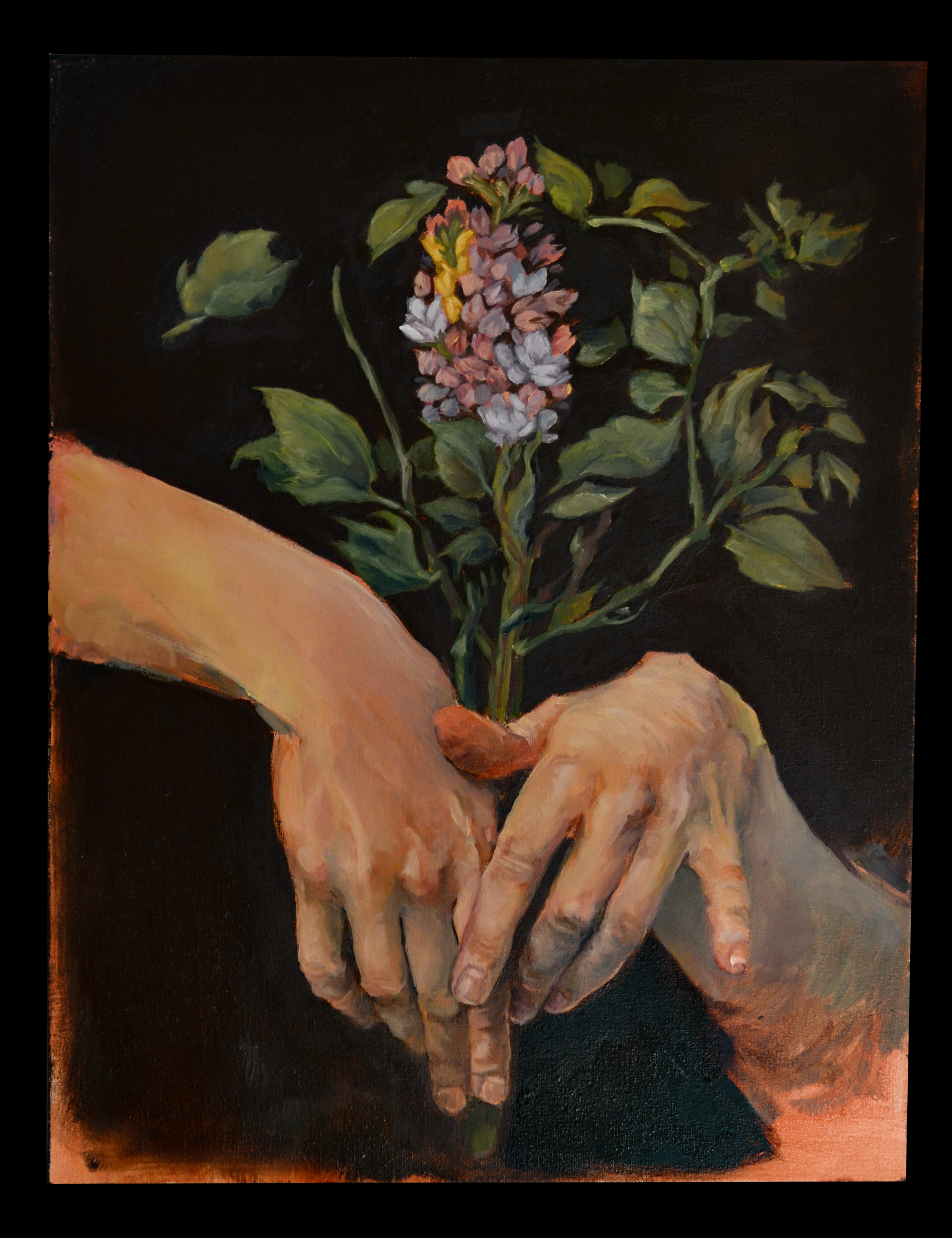 "Conquest" Oil on canvas. 18" x 14". 2025.