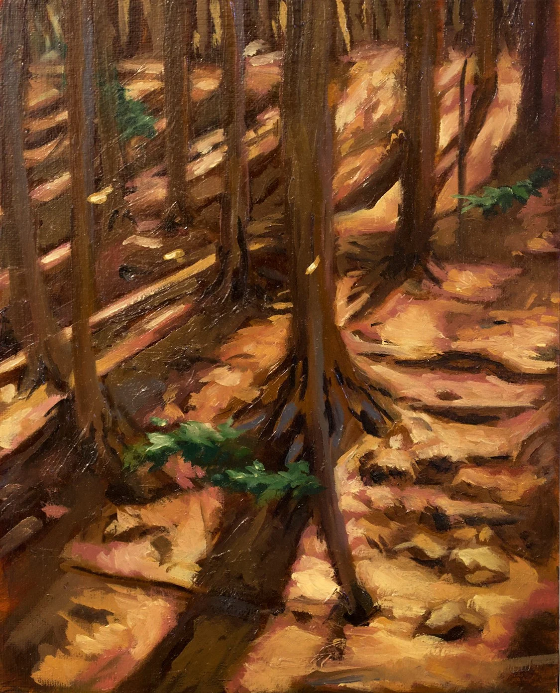 "End of Day" Oil on panel. 8" x 10". 2026
