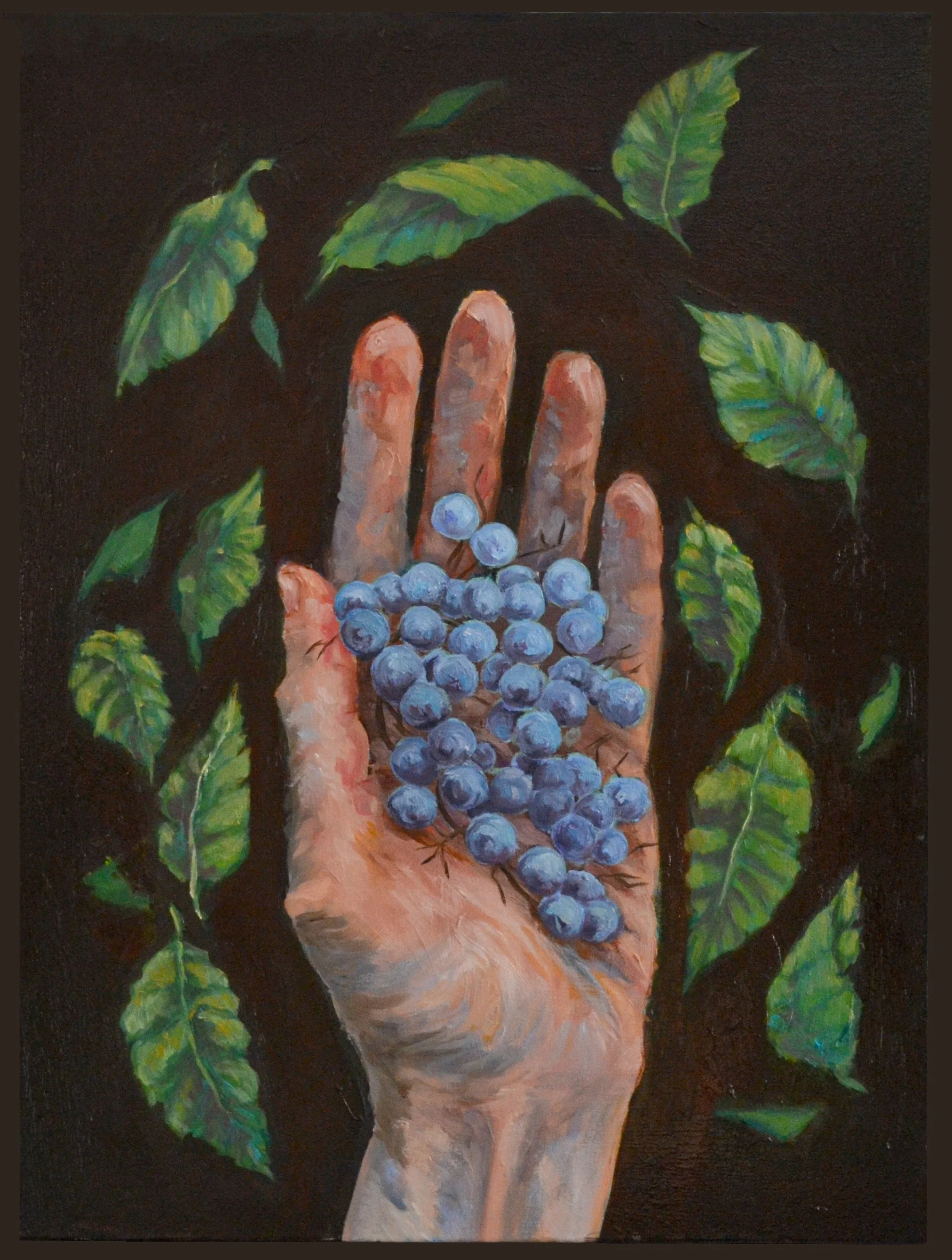 "The Harvest" Oil on canvas. 18" x 14". 2026.
