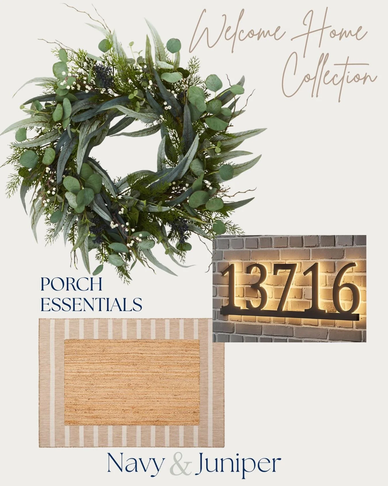 The little details are often the ones that make the biggest difference.

A layered doormat.
A wreath that welcomes every guest.
House numbers that are easy to read&mdash;even after the sun goes down.

Individually, they&rsquo;re simple updates. Toget