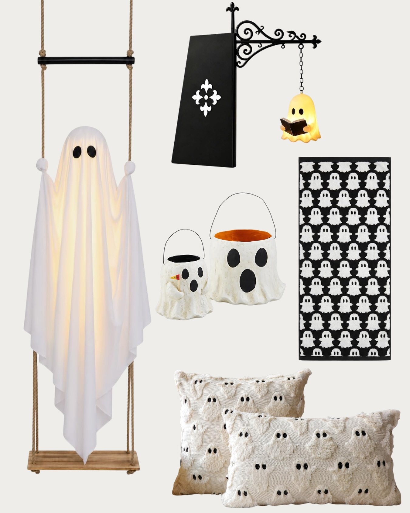 Today I pulled together some of my favorite ghost finds &mdash; a little spooky, a little playful, and the kind of Halloween decor that&rsquo;s fun to pull back out year after year.

From the light-up porch ghost (which may be my favorite 👀) to pill