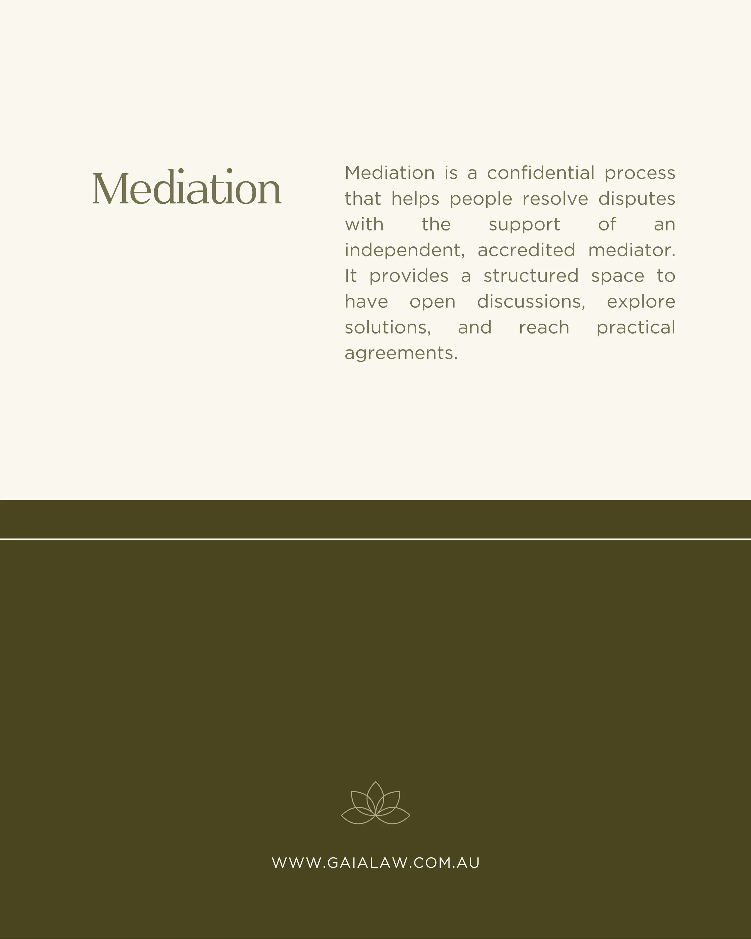 What is Mediation?