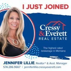 Jennifer Lillie Joins Cressy &amp; Everett Real Estate in South Bend