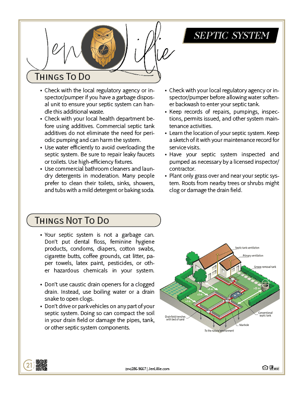 Septic Systems: Tips for Proper Maintenance