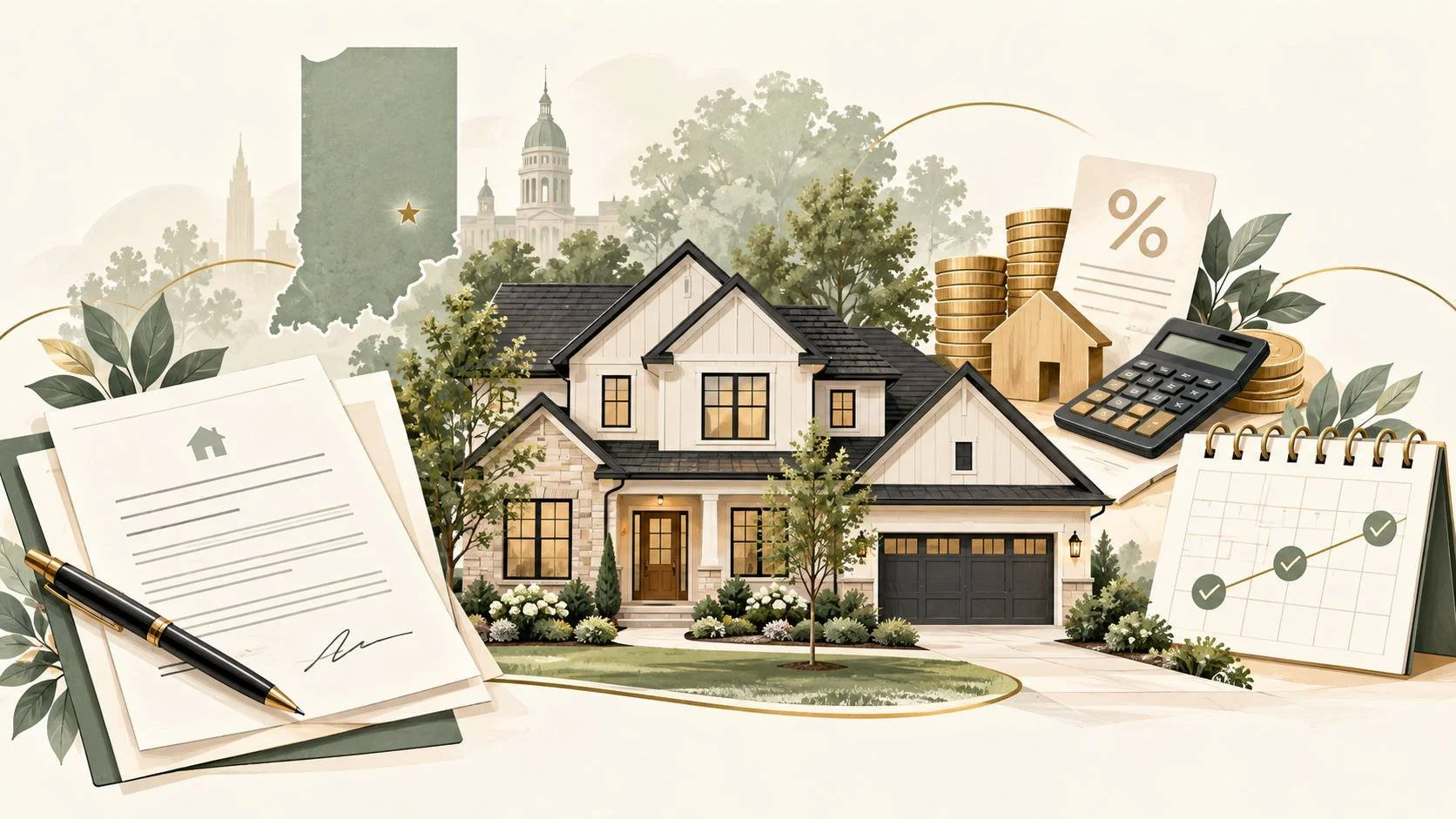 Selling a Home in Indiana: Disclosures, Closing Costs, Taxes and Timeline