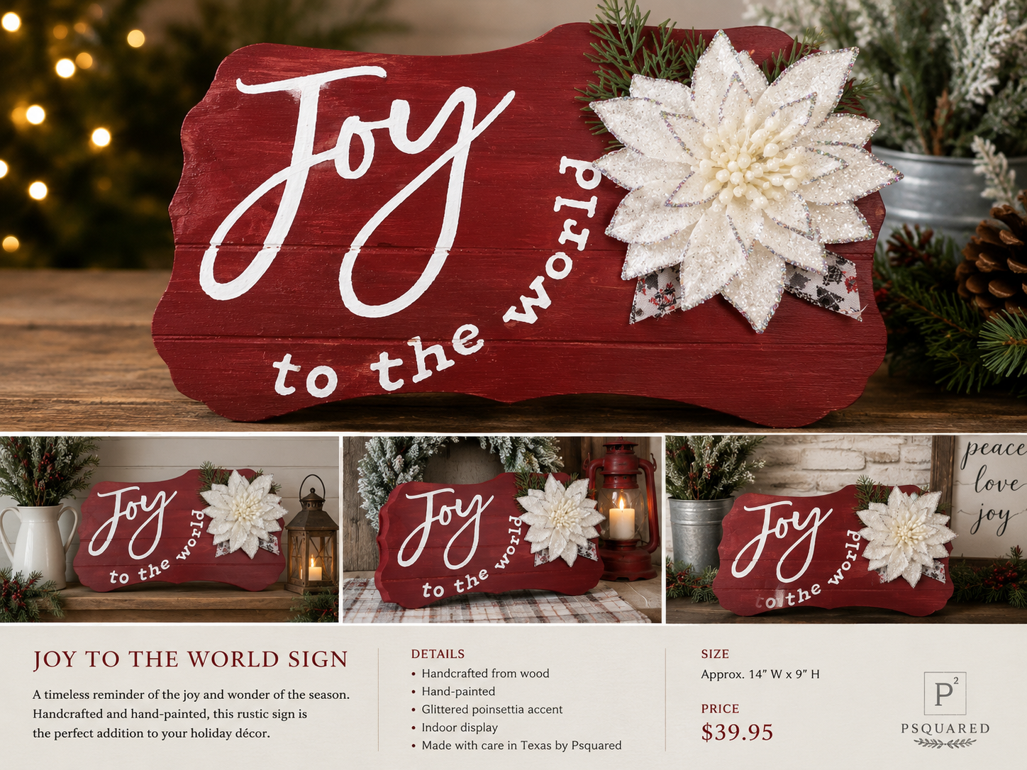 Joy to the World Sign