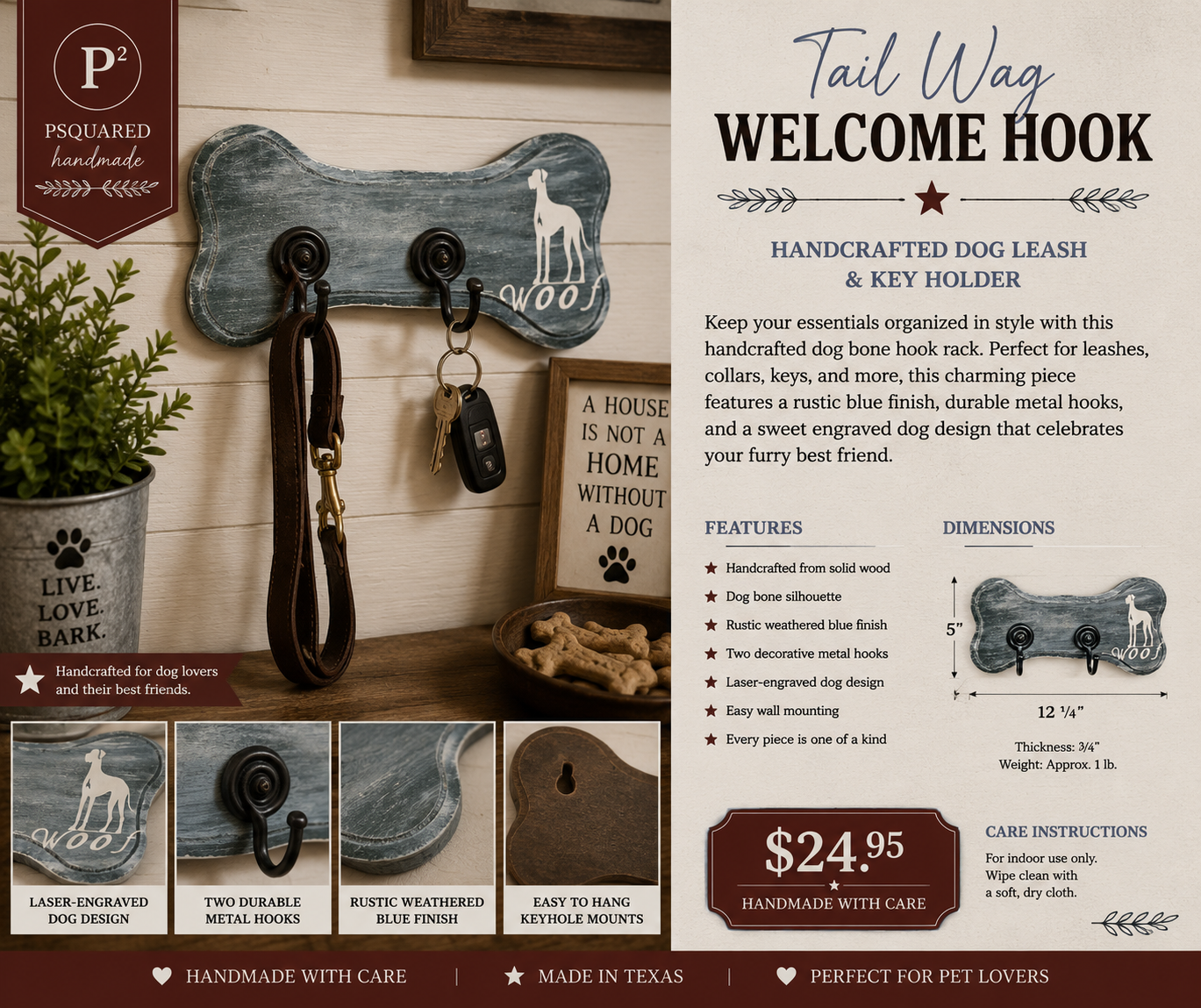 Tail Wag Welcome Hook