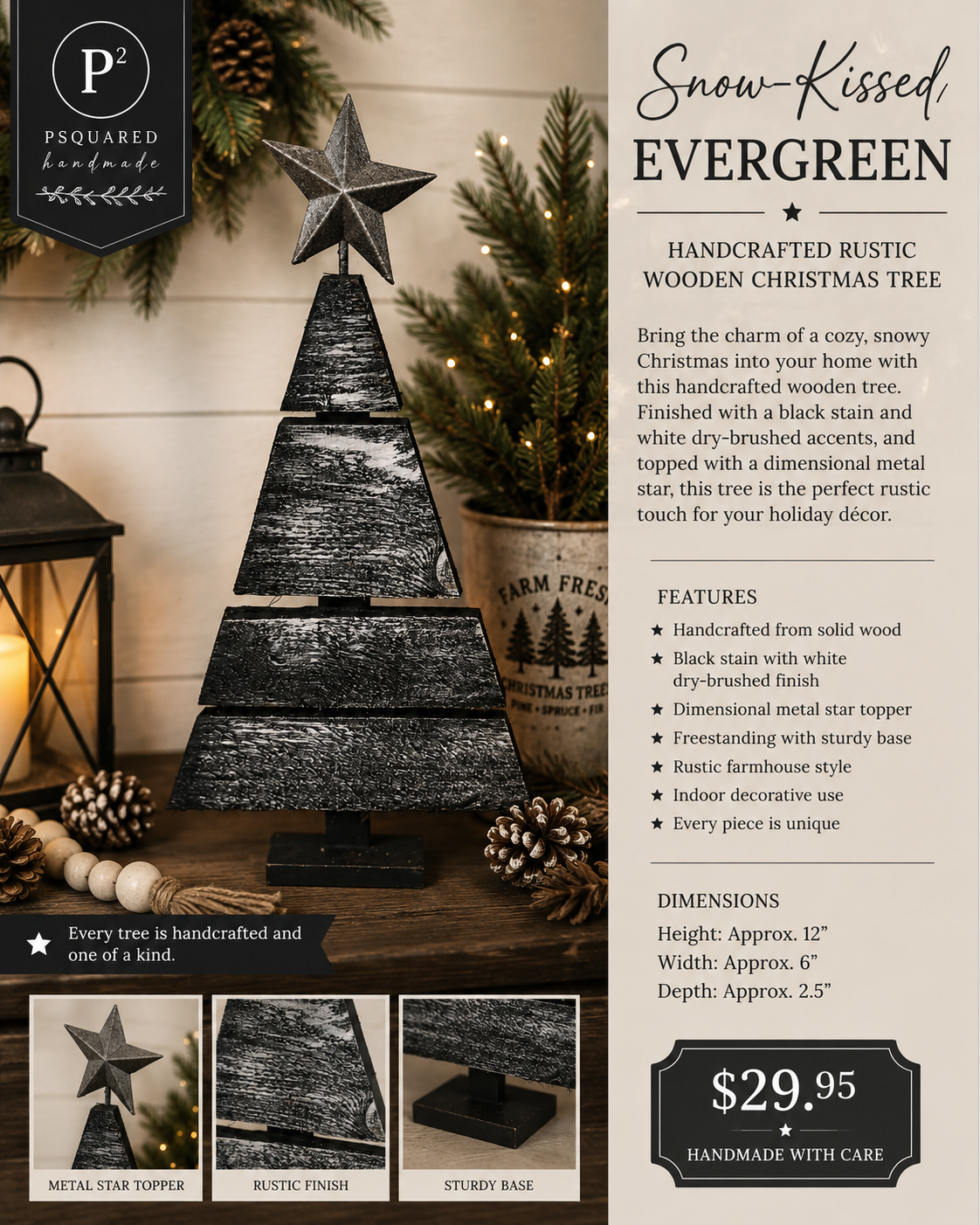 Snow-Kissed Evergreen