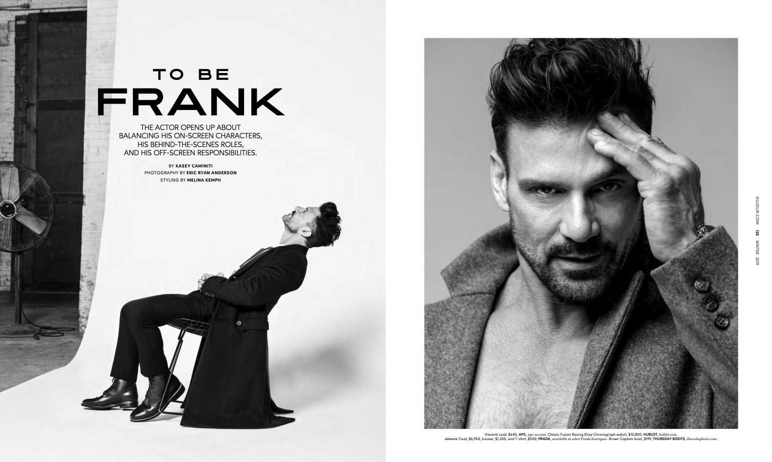  Photography by Eric Ryan Anderson Styled by Melina Kemph 