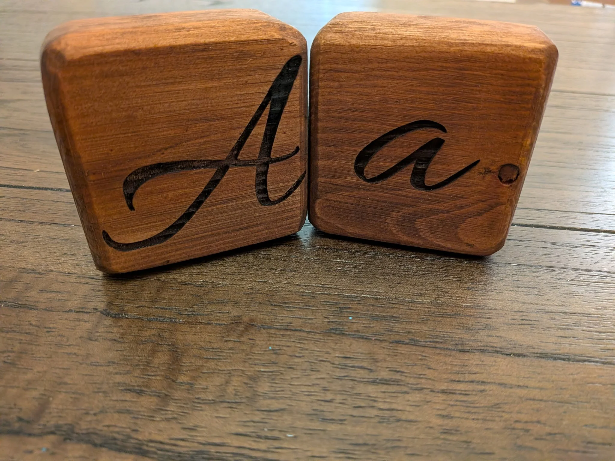 Letter or number blocks