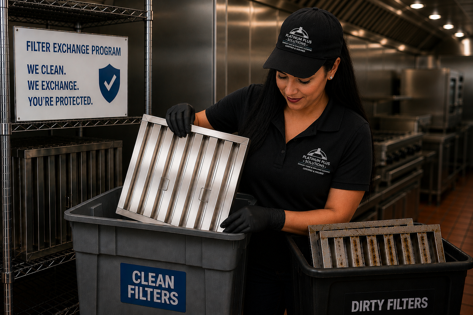 Filter Exchange Program. Clean Baffle Filters.