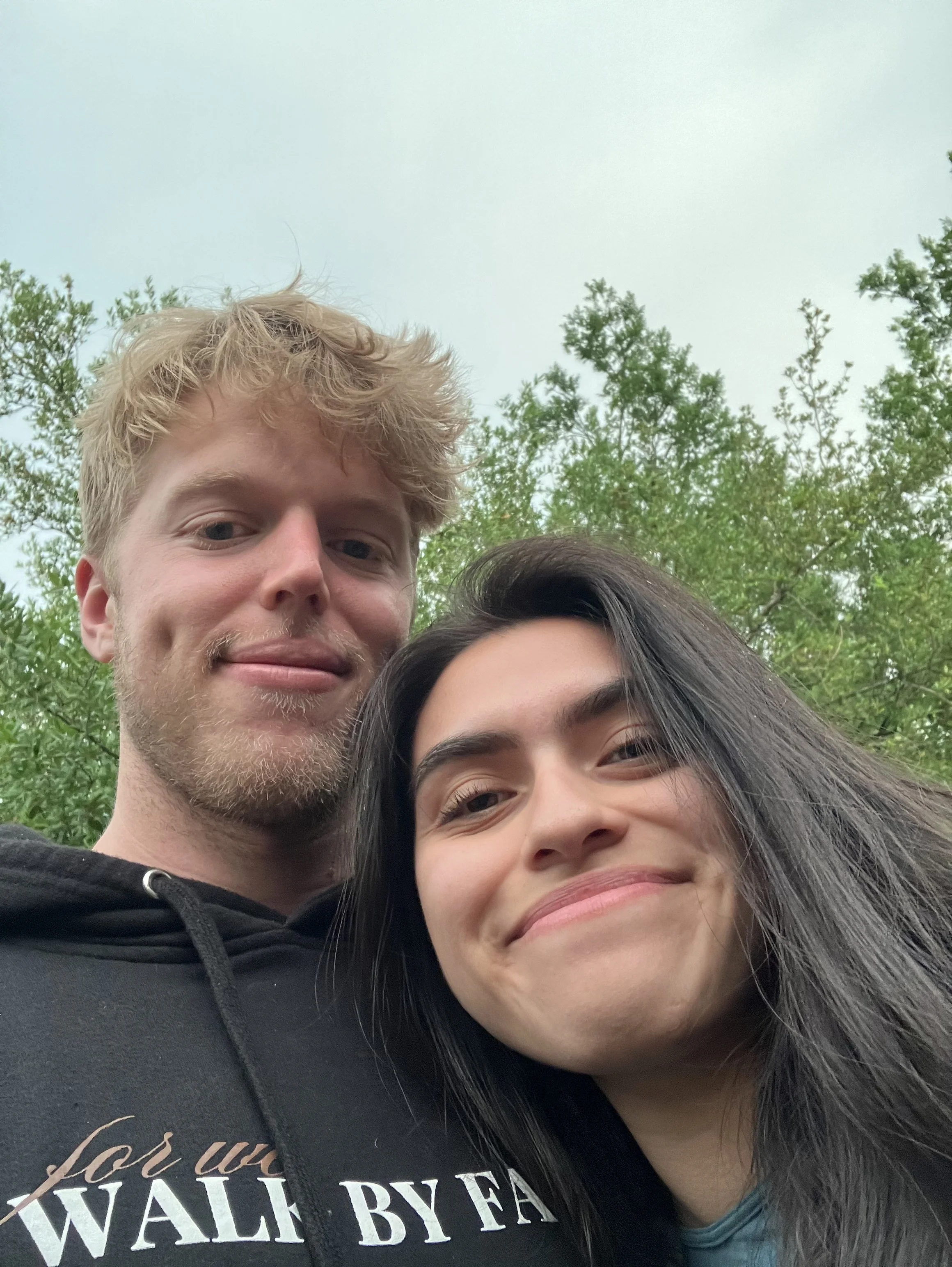 Catya solely chose this photo because of how much she adores Timmy's dimples