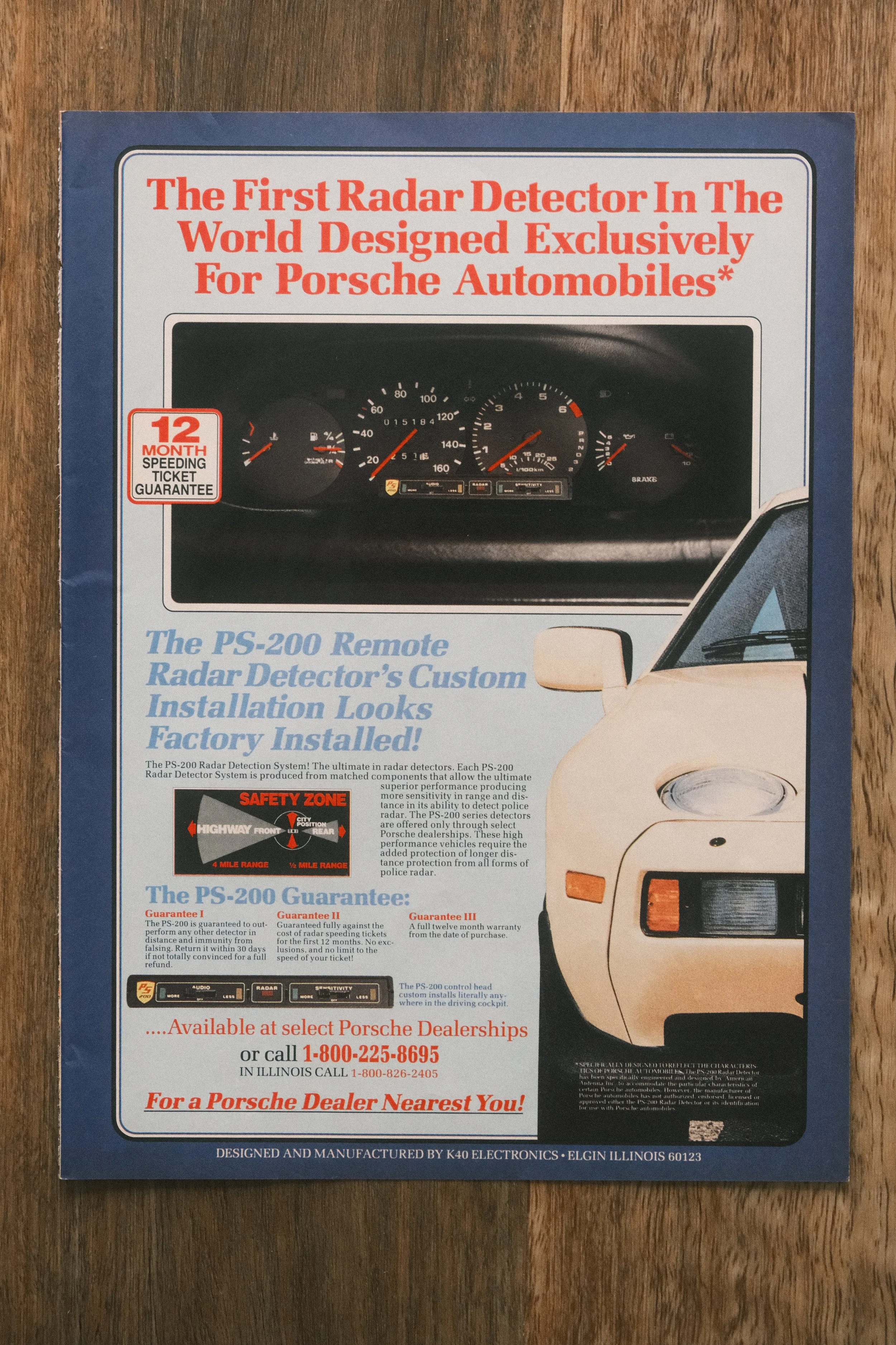 Porsche - 'PS-200 Radar' (1-Page)