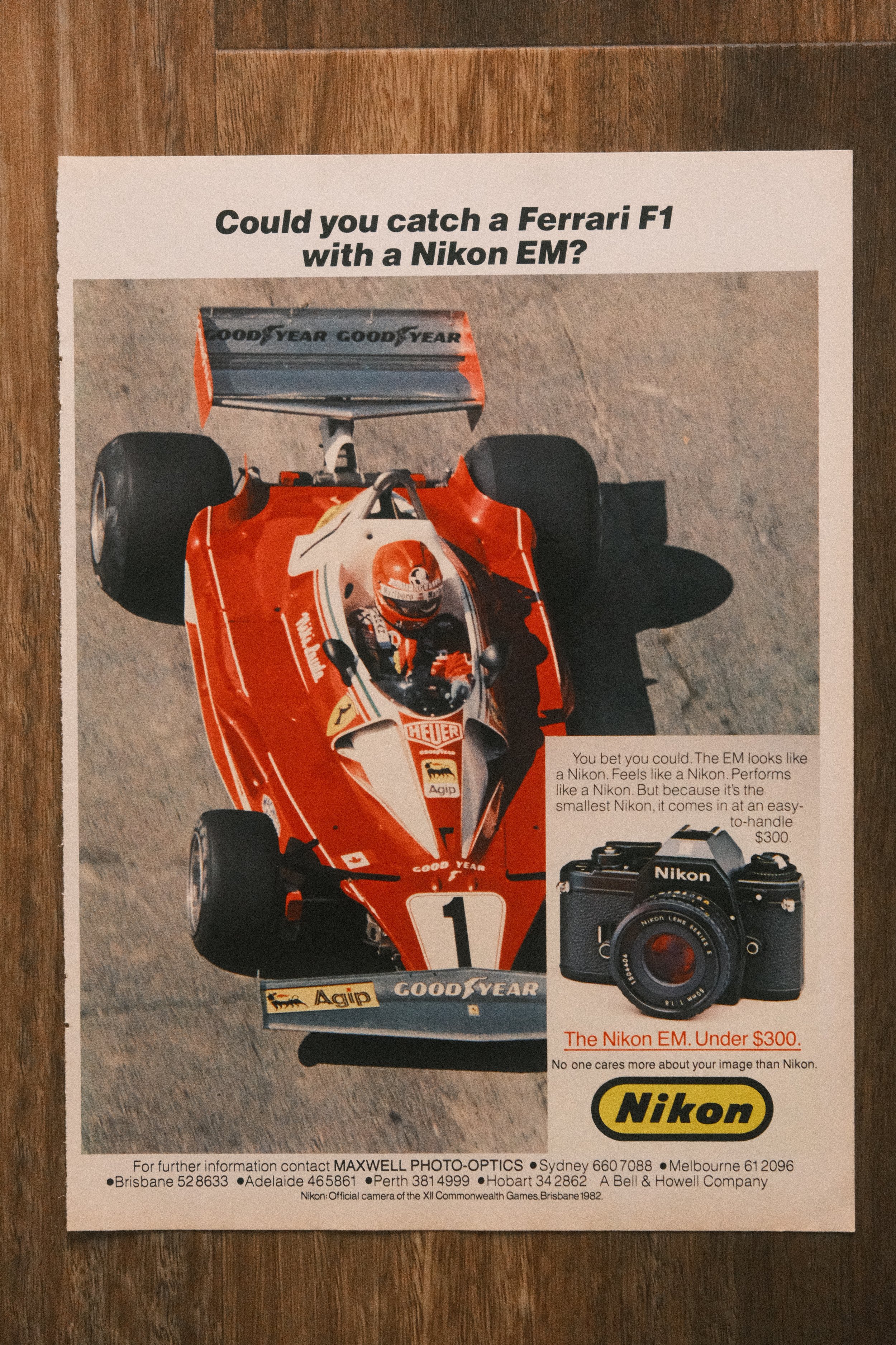 Nikon - 'Catch a Ferrari' (1-Page)