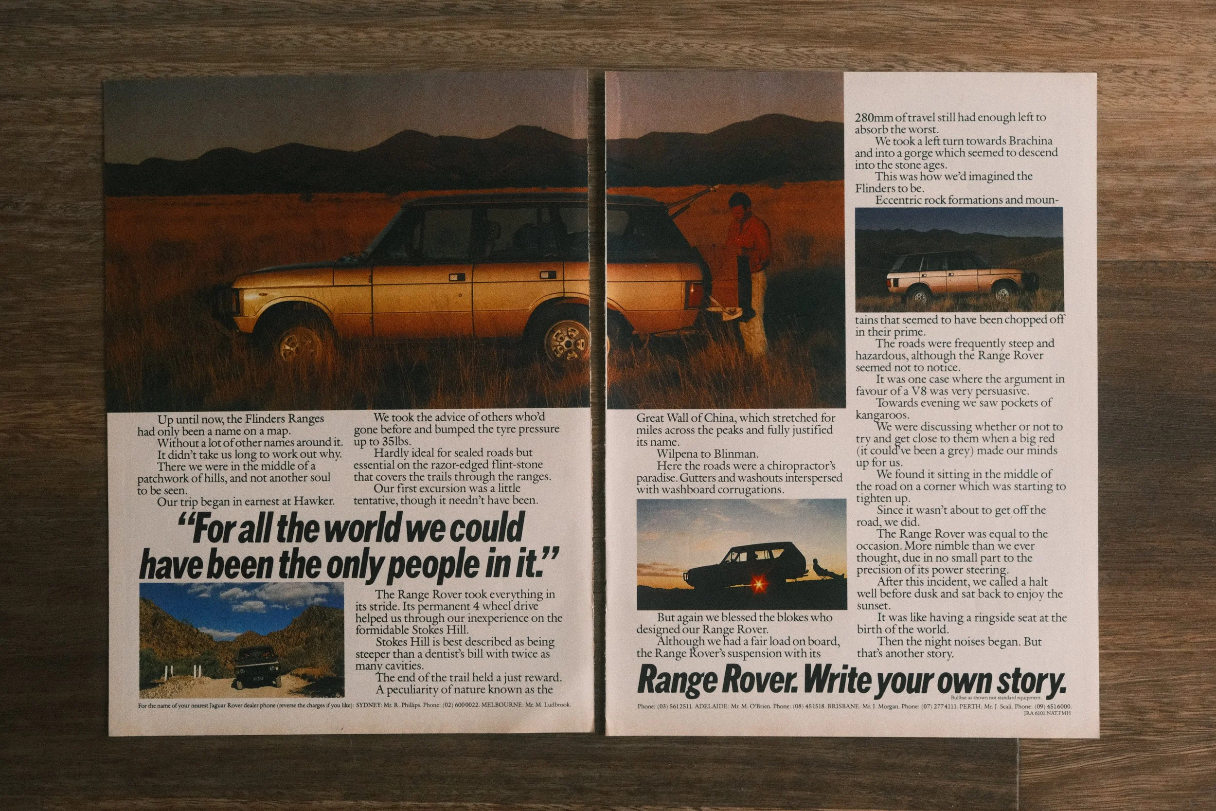 Land Rover - 'Write your own Story' (2-Page)