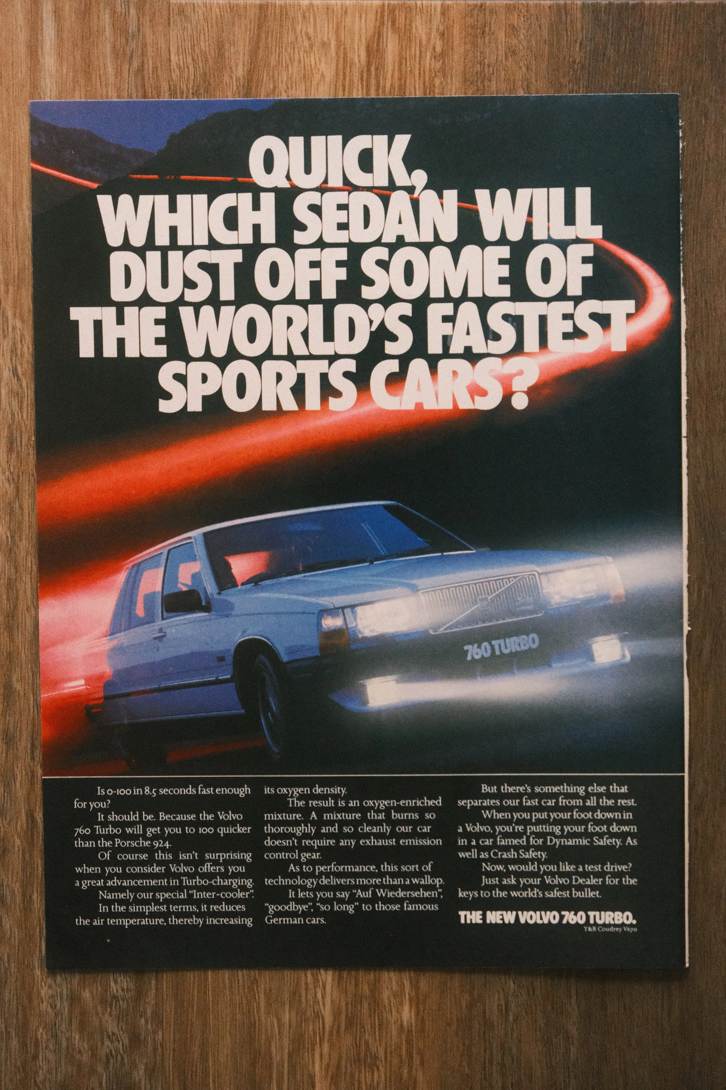 Volvo - '760 Turbo' (1-Page)