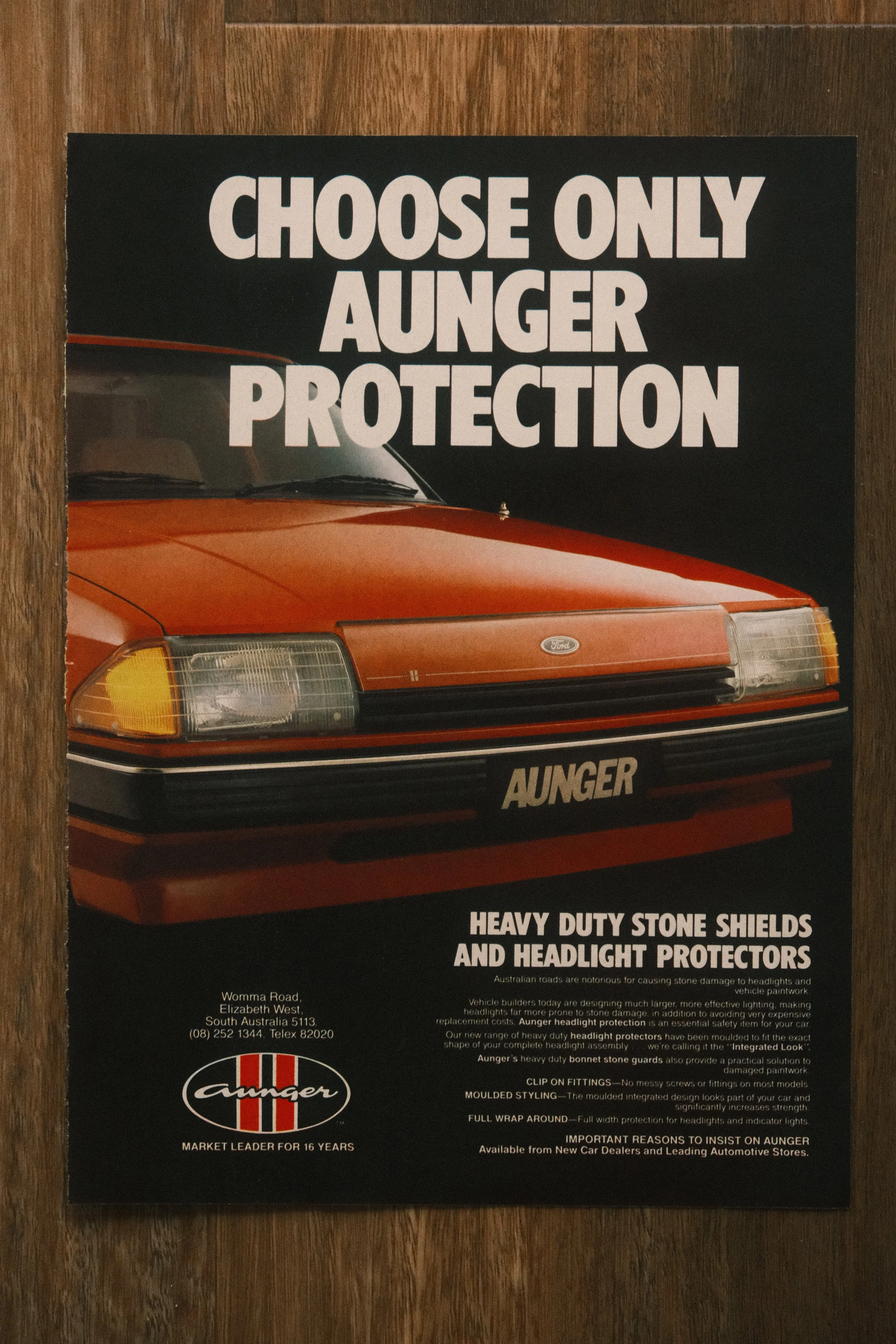 Ford - 'Aunger Protection' (1-Page)