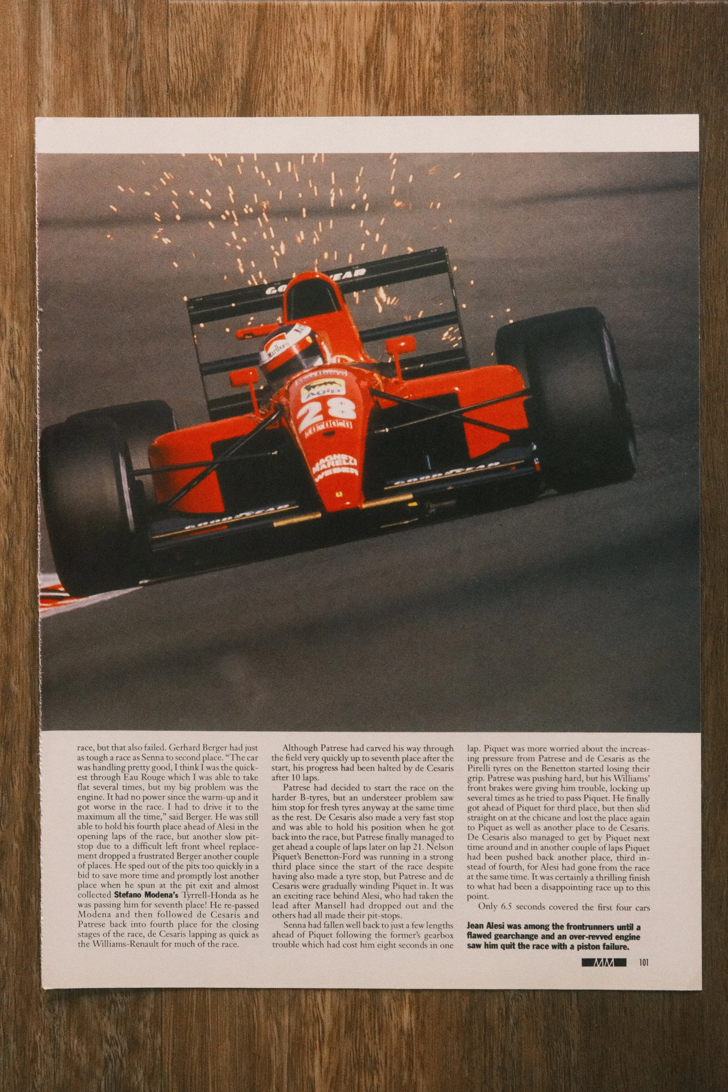 F1 - 'Ferrari 643' (1-Page)