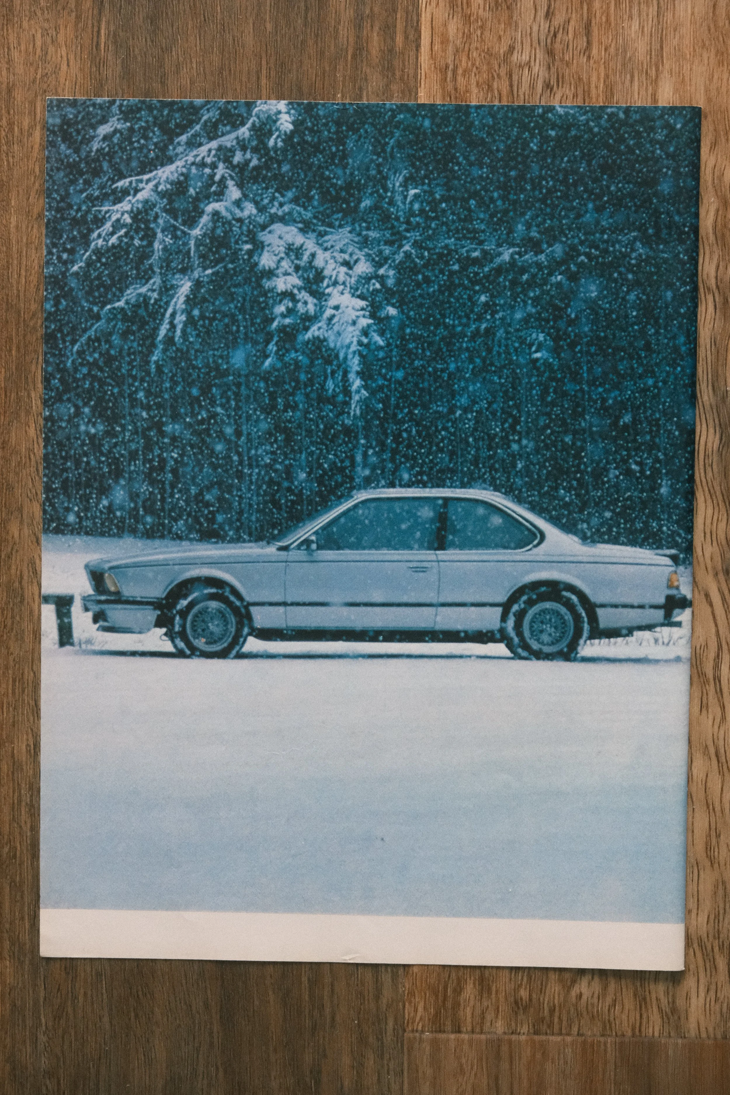 BMW - 'E24 Poster' (1-Page)