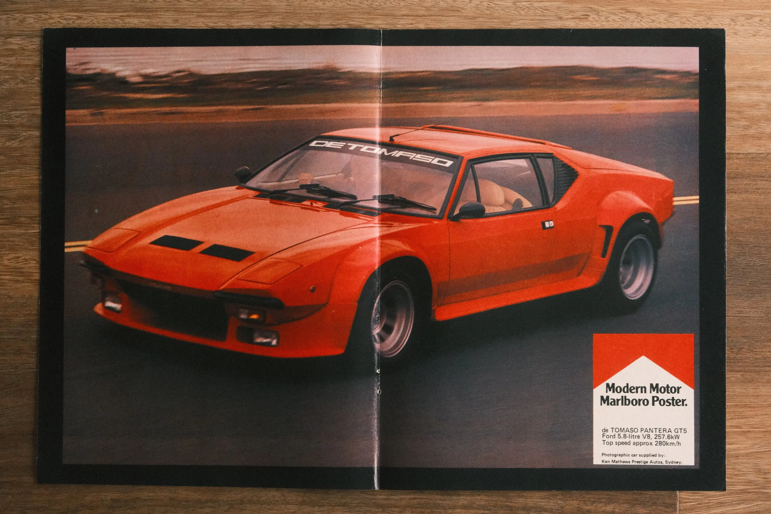 De Tomaso - 'Pantera GT5' (2-Page)