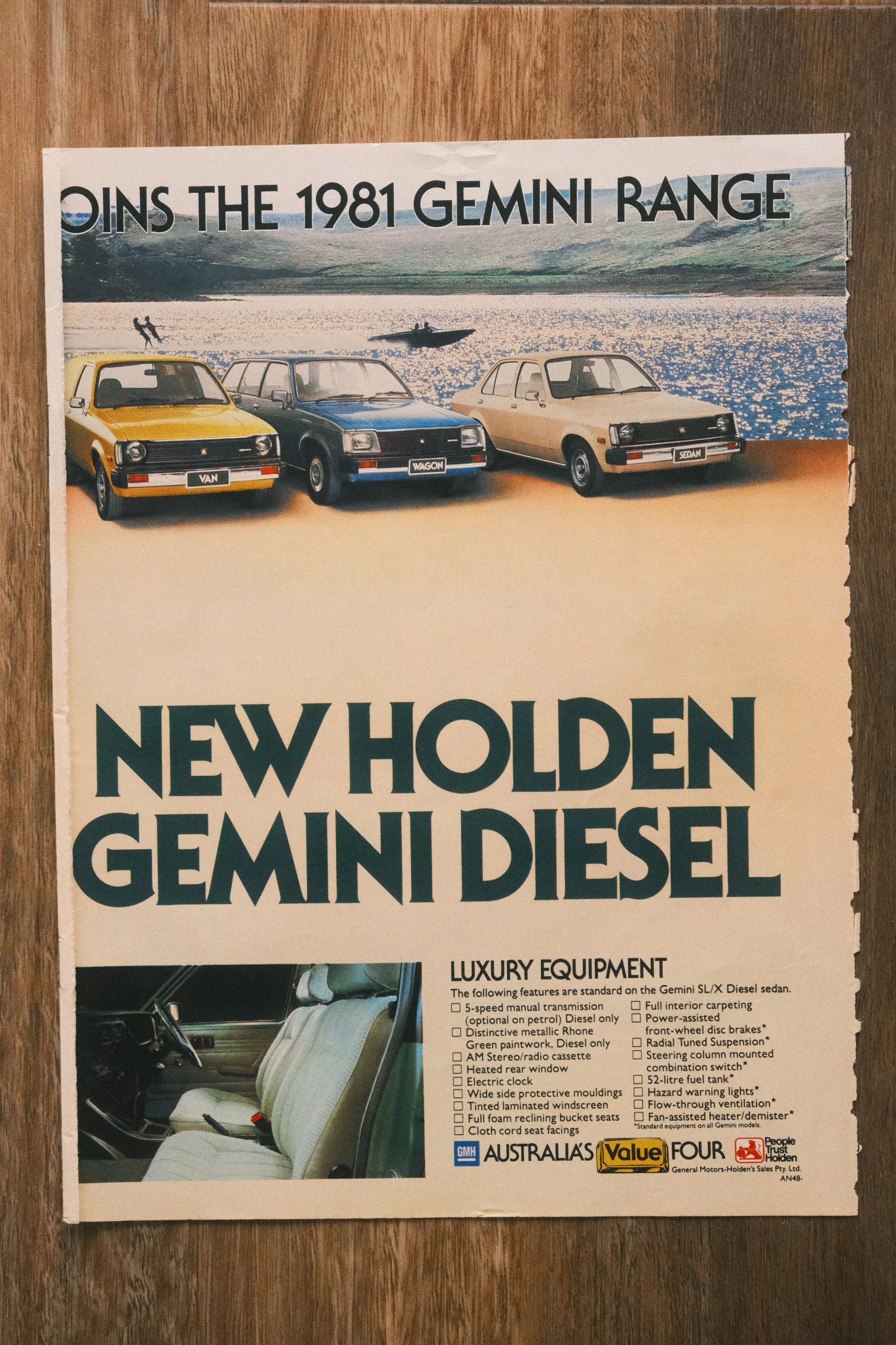 Holden - 'New Gemini Diesel' (1-Page)