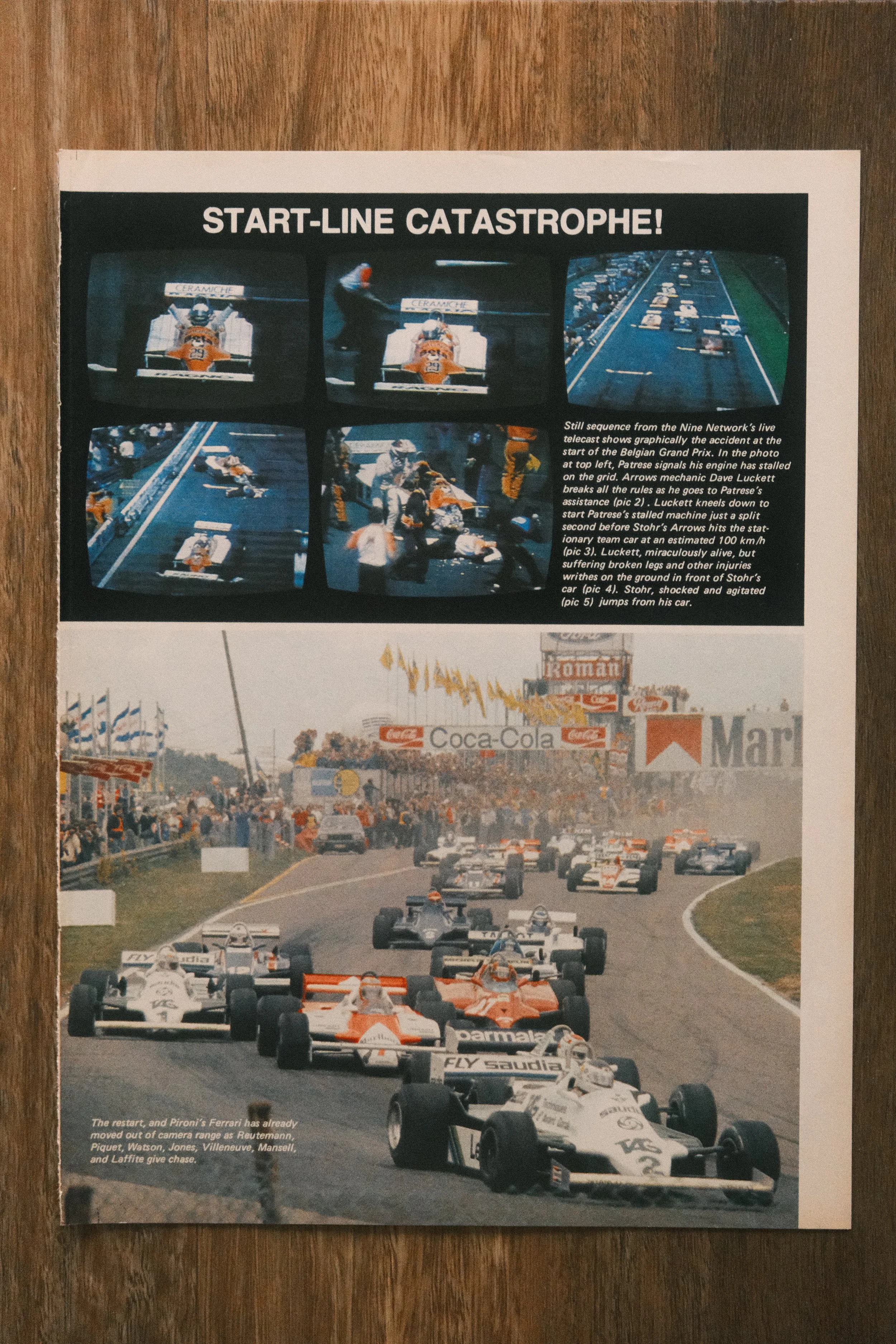 F1 - '1981 Belgium GP' (1-Page)