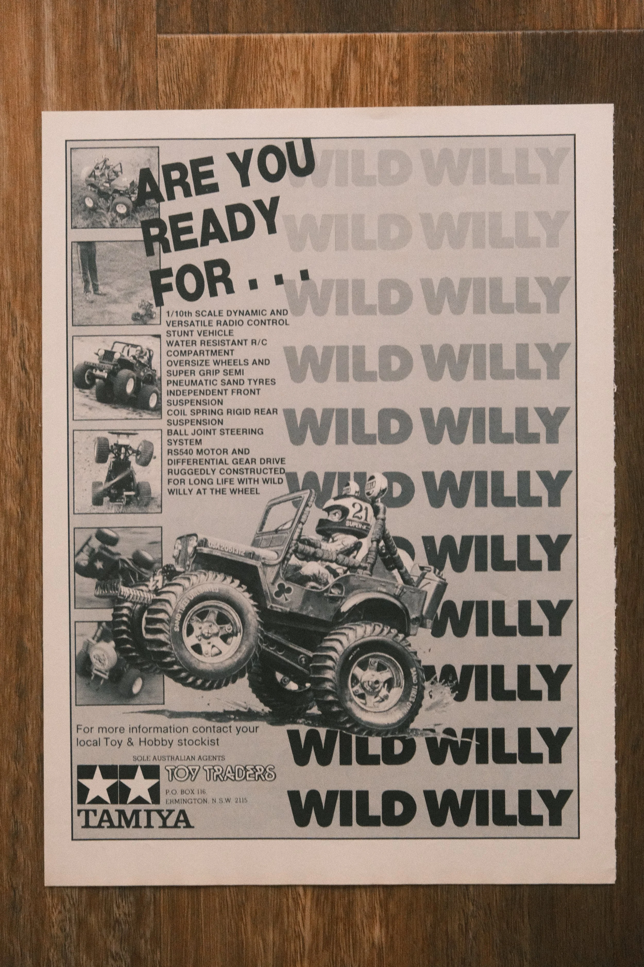 Tamiya - 'Wild Willy' (1-Page)