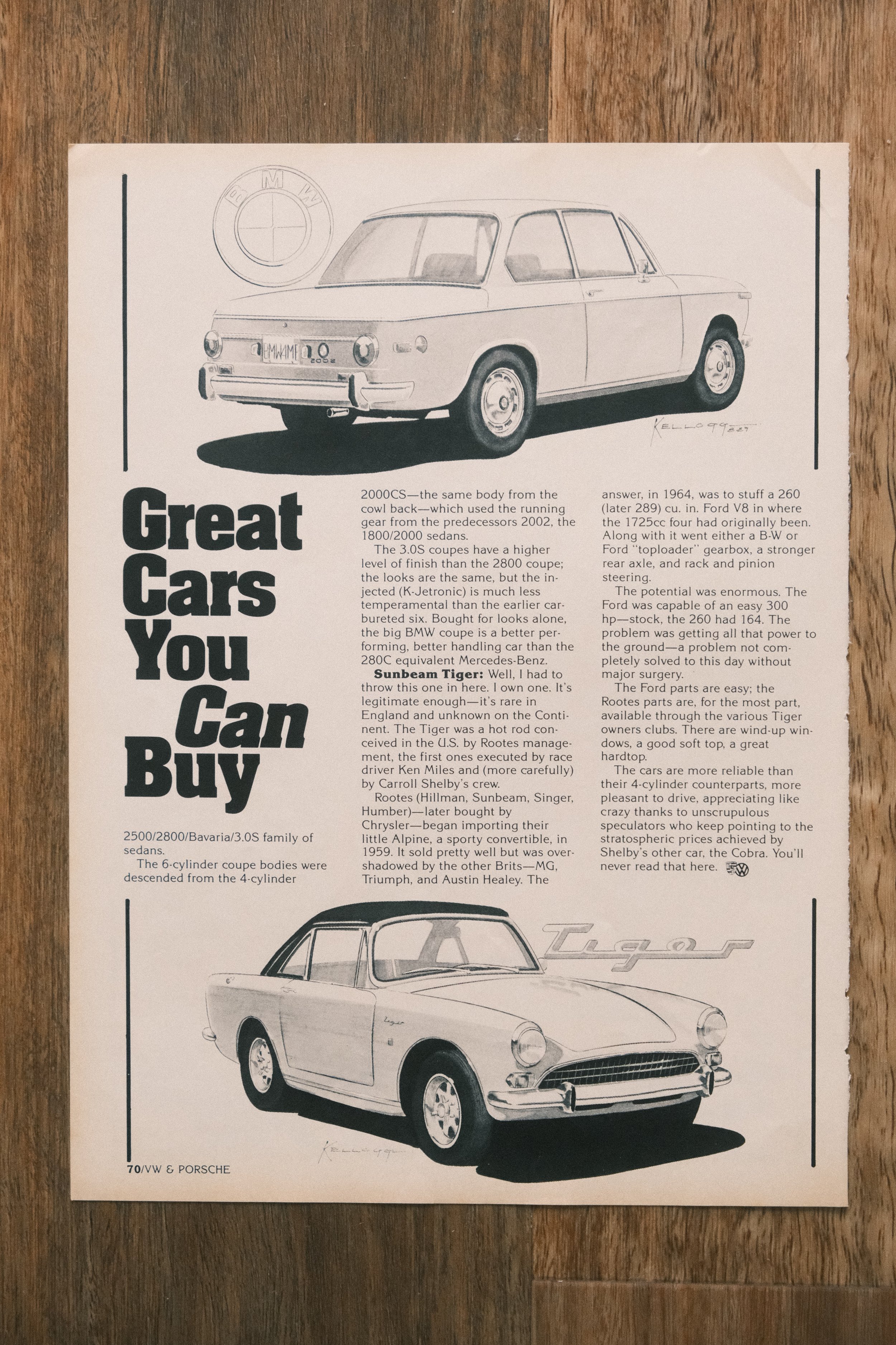 BMW - 'Great Cars You Can Buy' (1-Page)
