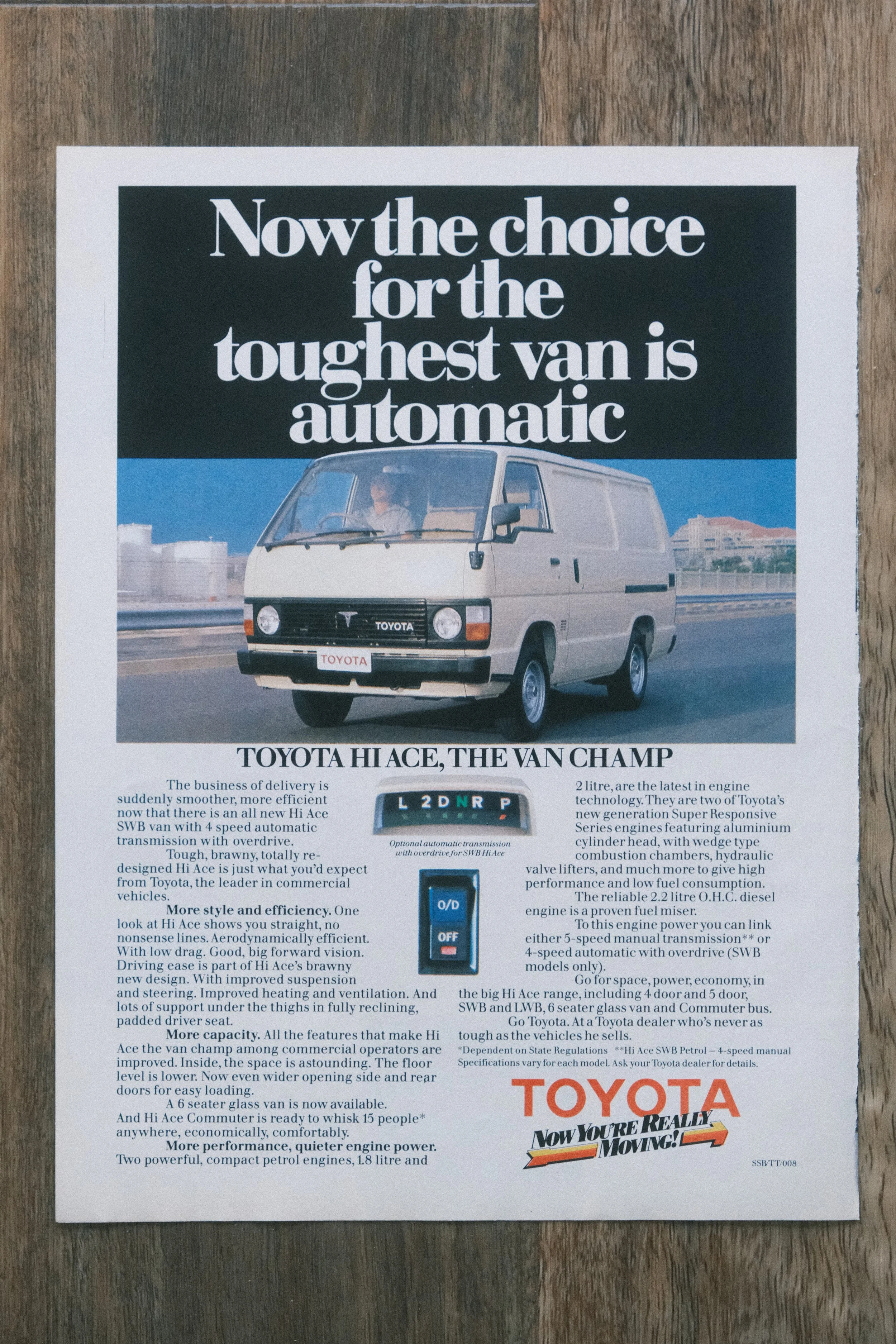 Toyota - 'Toughest Van' (1-Page)