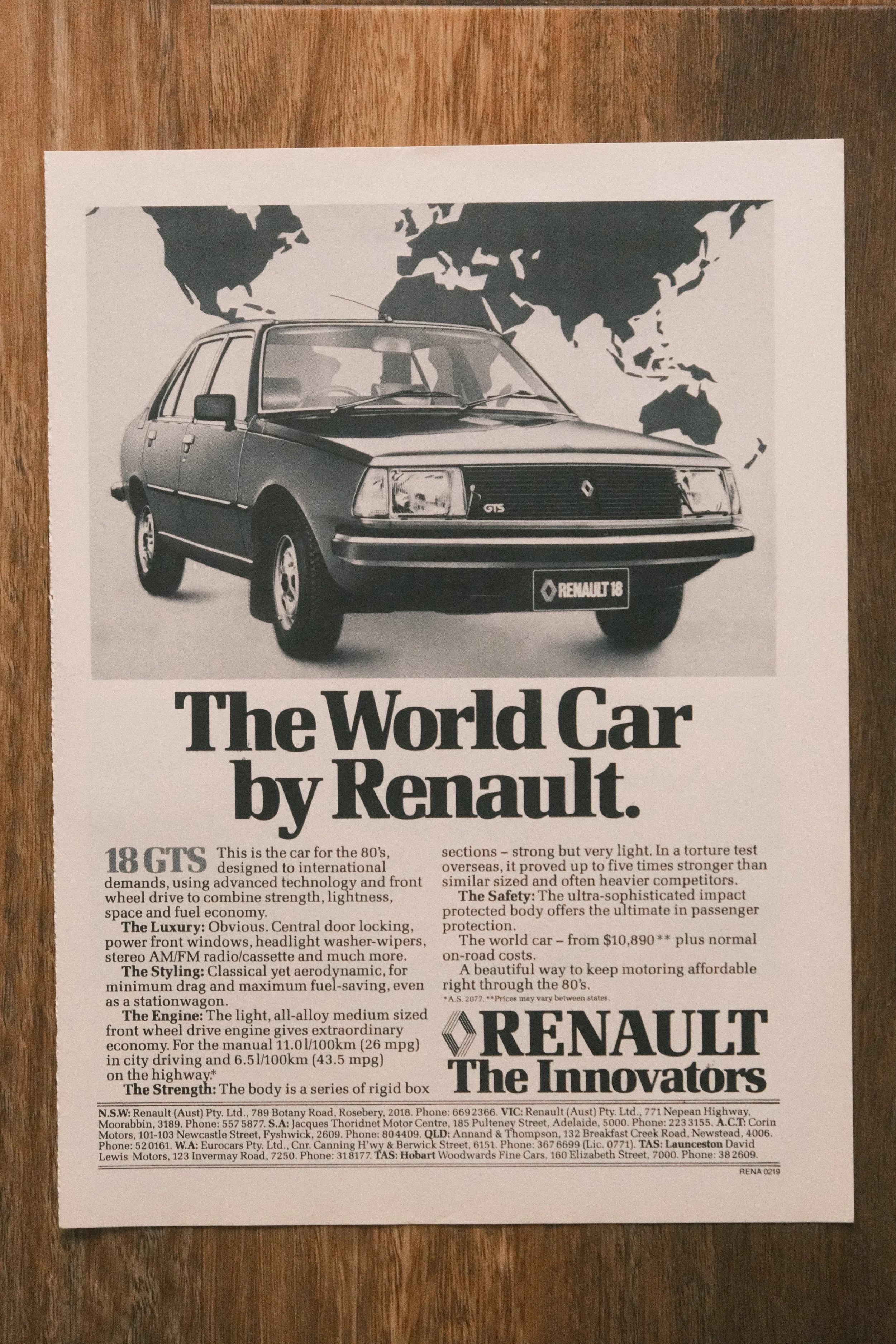 Renault - 'World Car' (1-Page)