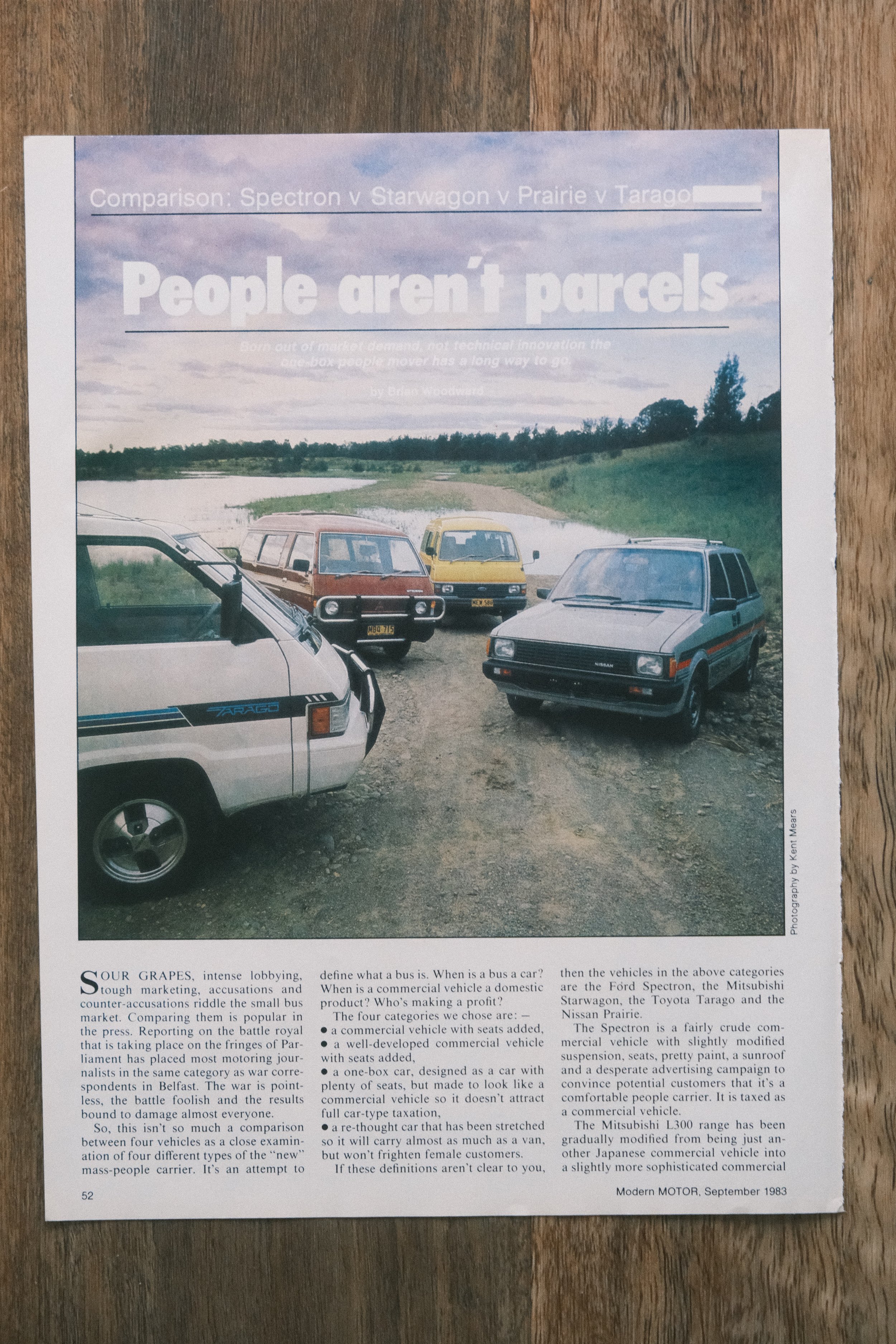 JDM - 'People aren't Parcels' (1-Page)