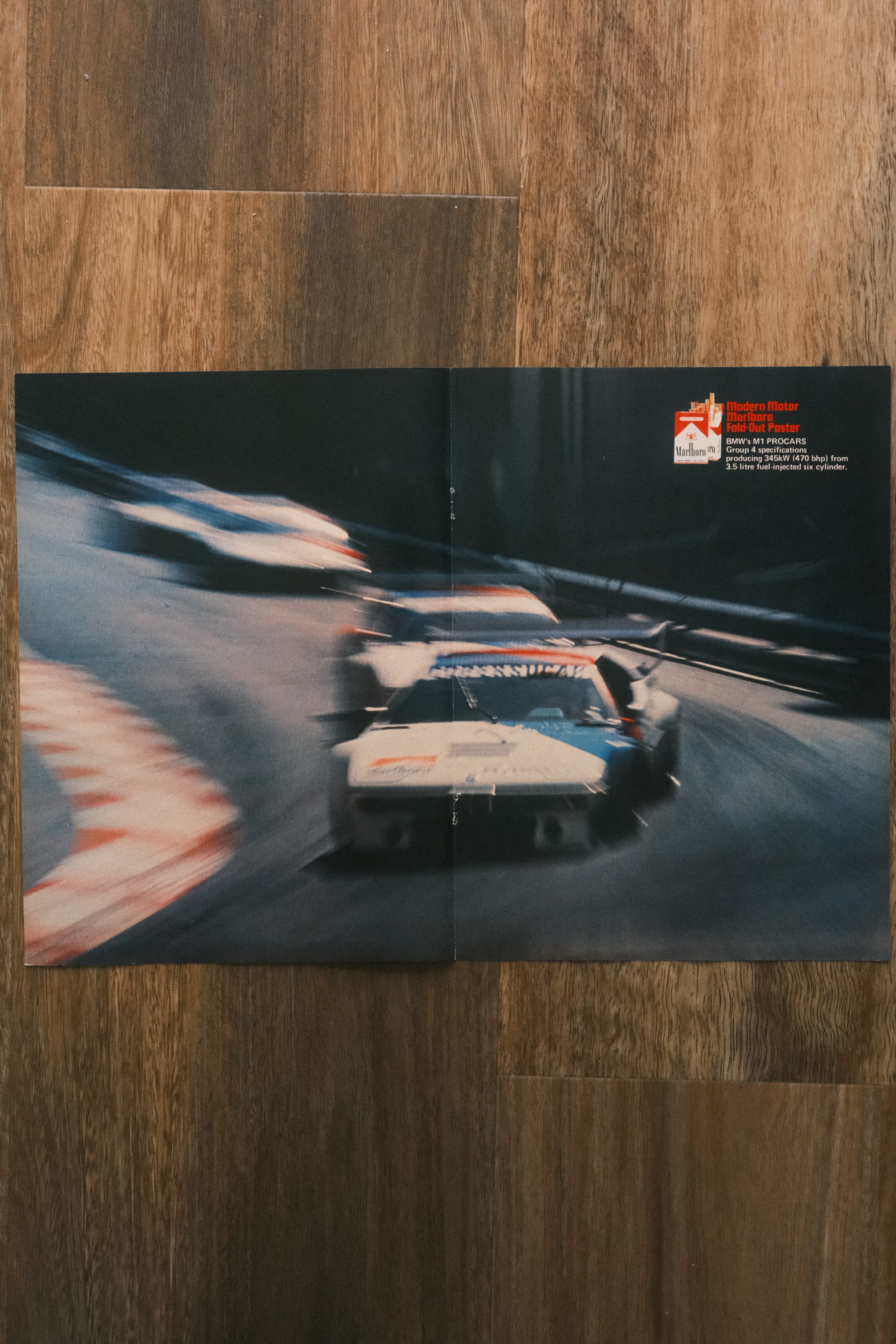 BMW - 'Marlboro Poster M1' (2-Page)