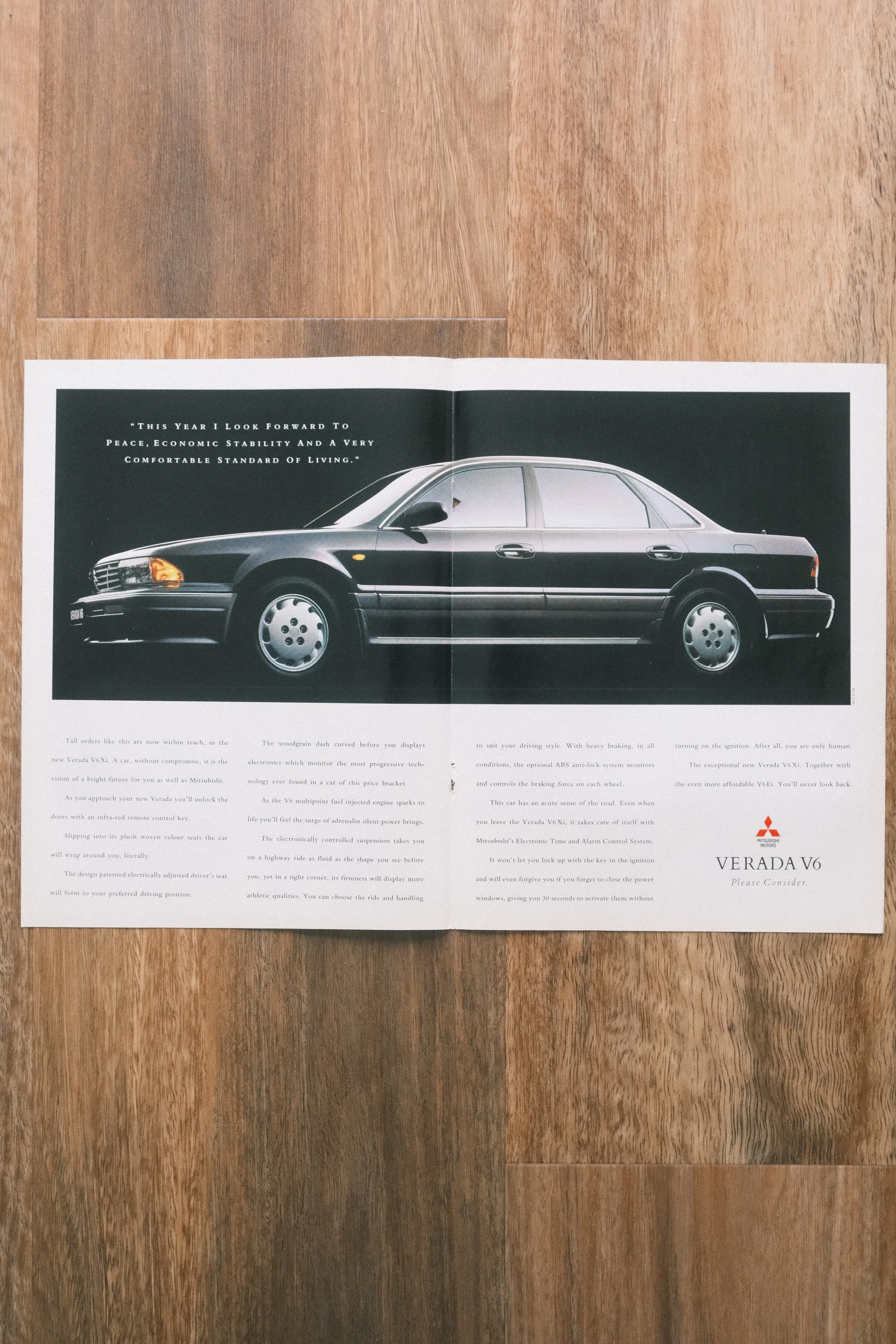 Mitsubishi - 'Verada V6' (2-Page)