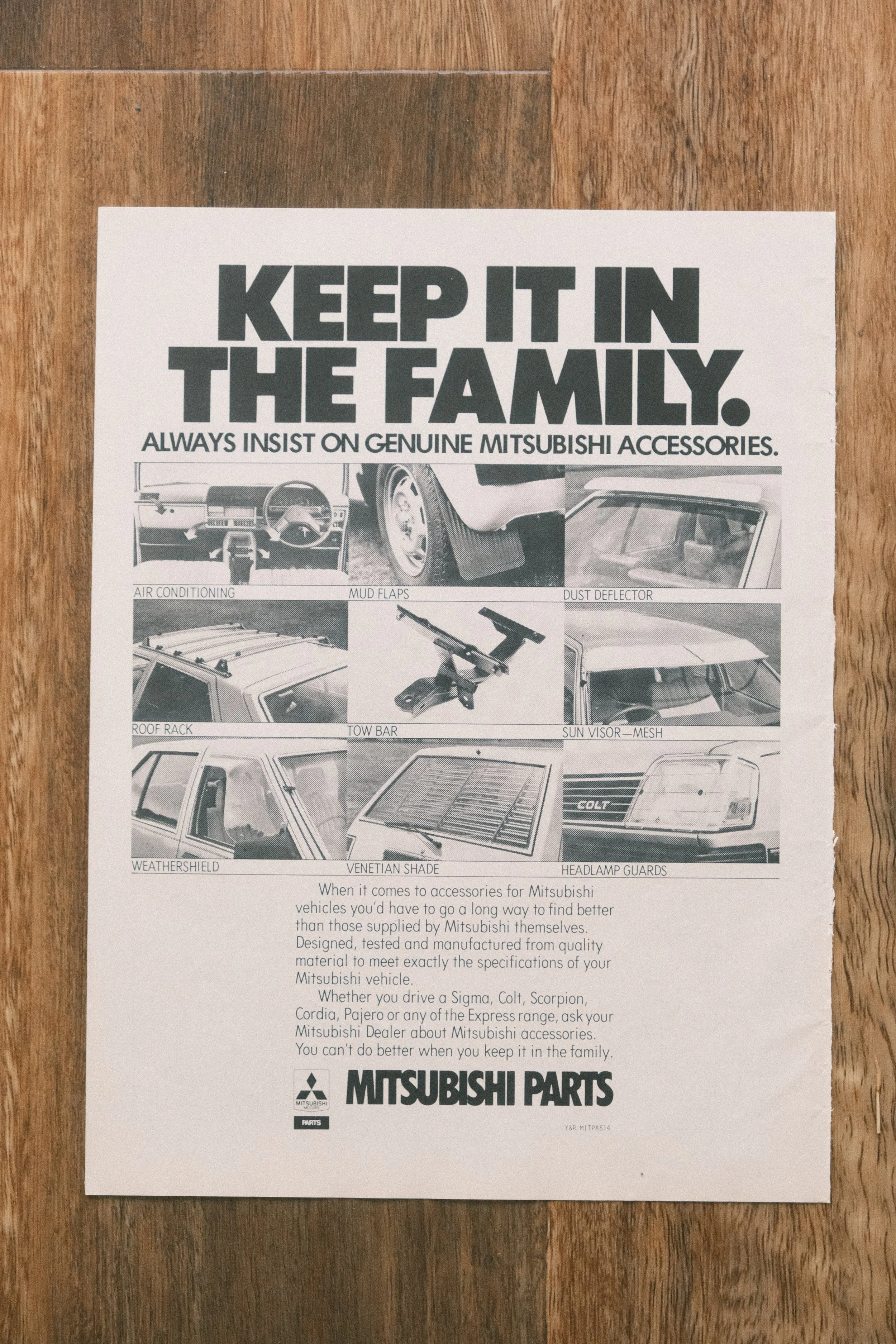 Mitsubishi - 'Keep it in the Family' (1-Page)