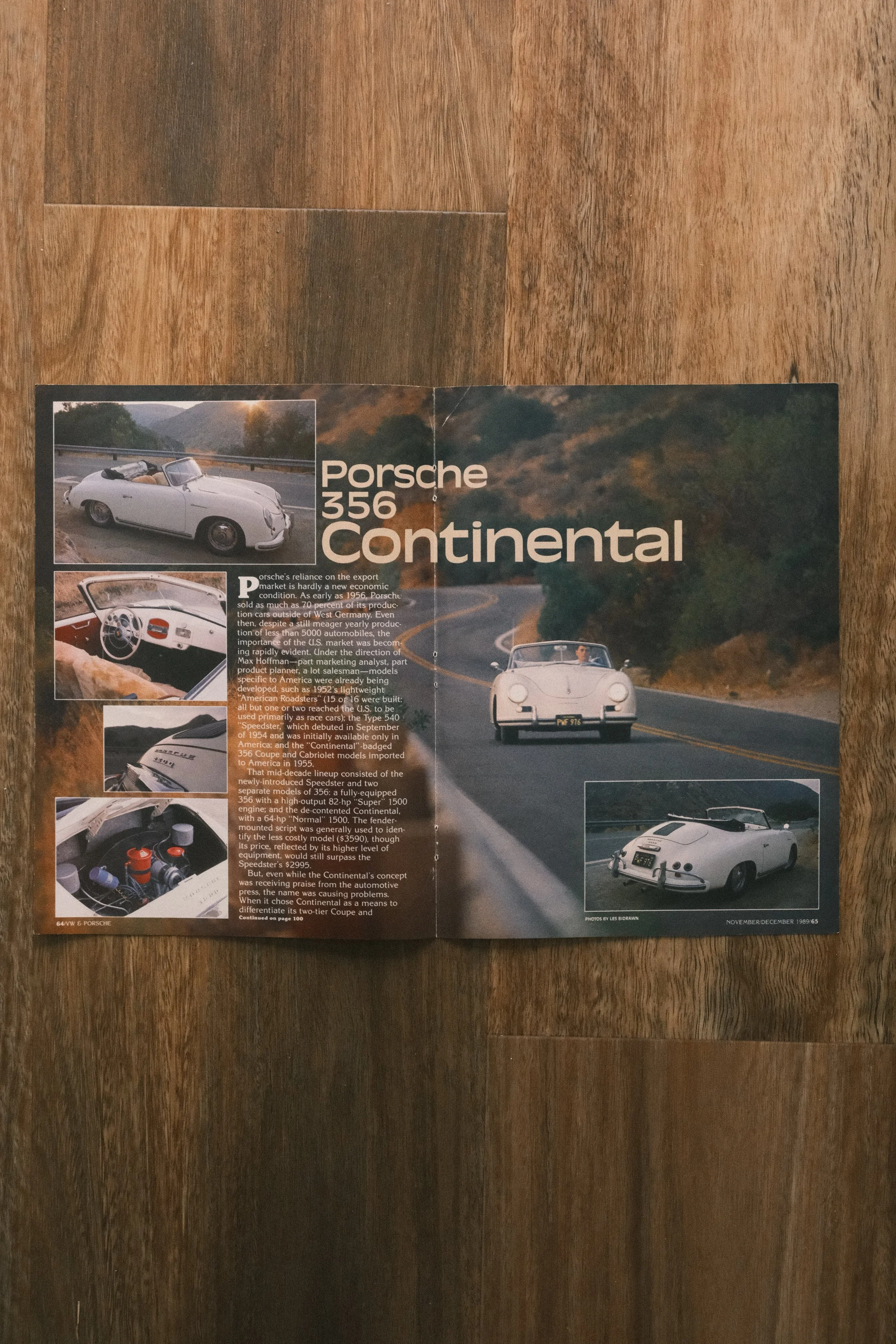 Porsche - '356 Continental' (2-Page)