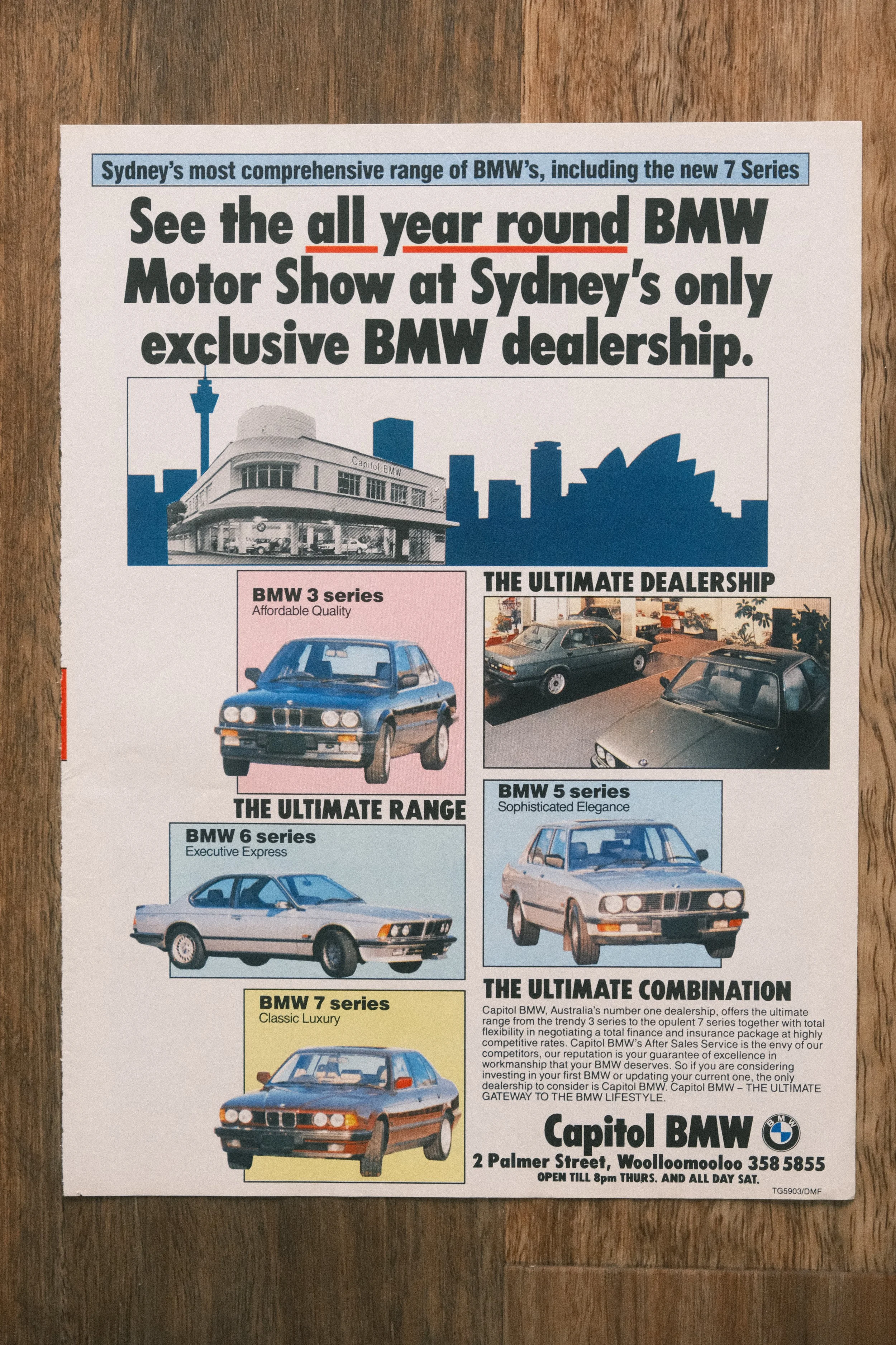 BMW - 'Capitol BMW' (1-Page)