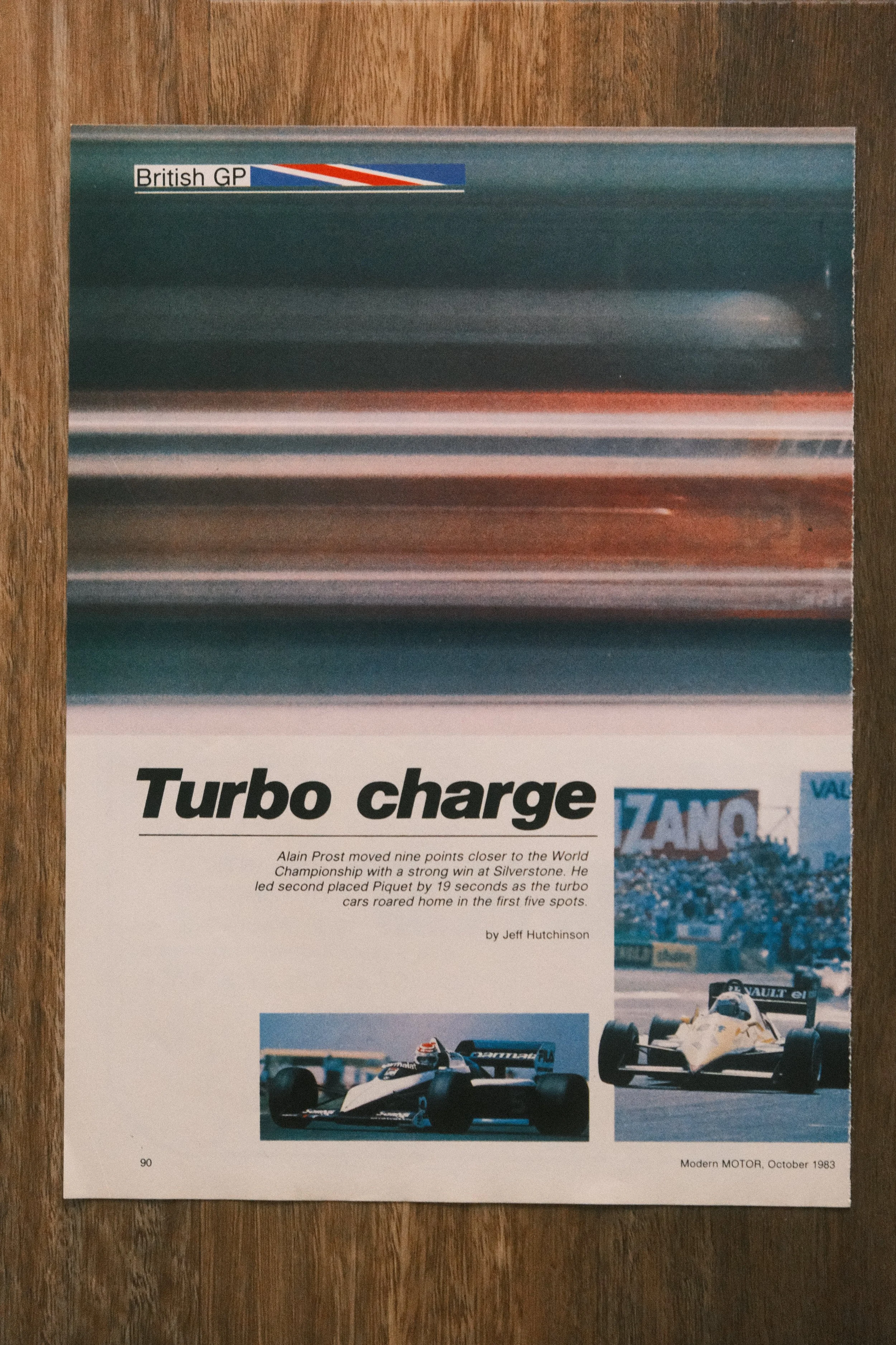 F1 - '1983 British GP' (1-Page)