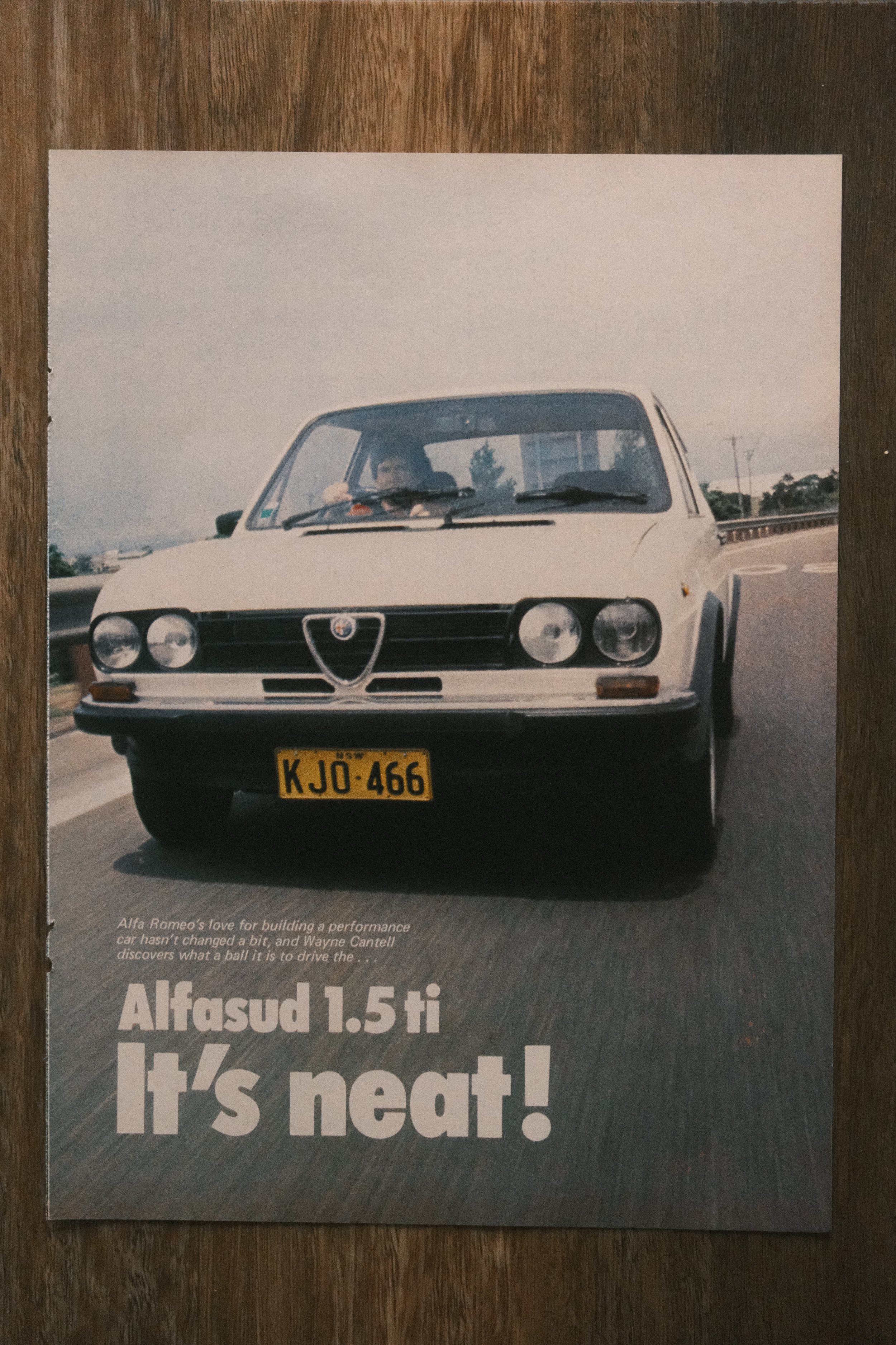 Alfa Romeo - 'Alfasud' (1-Page)