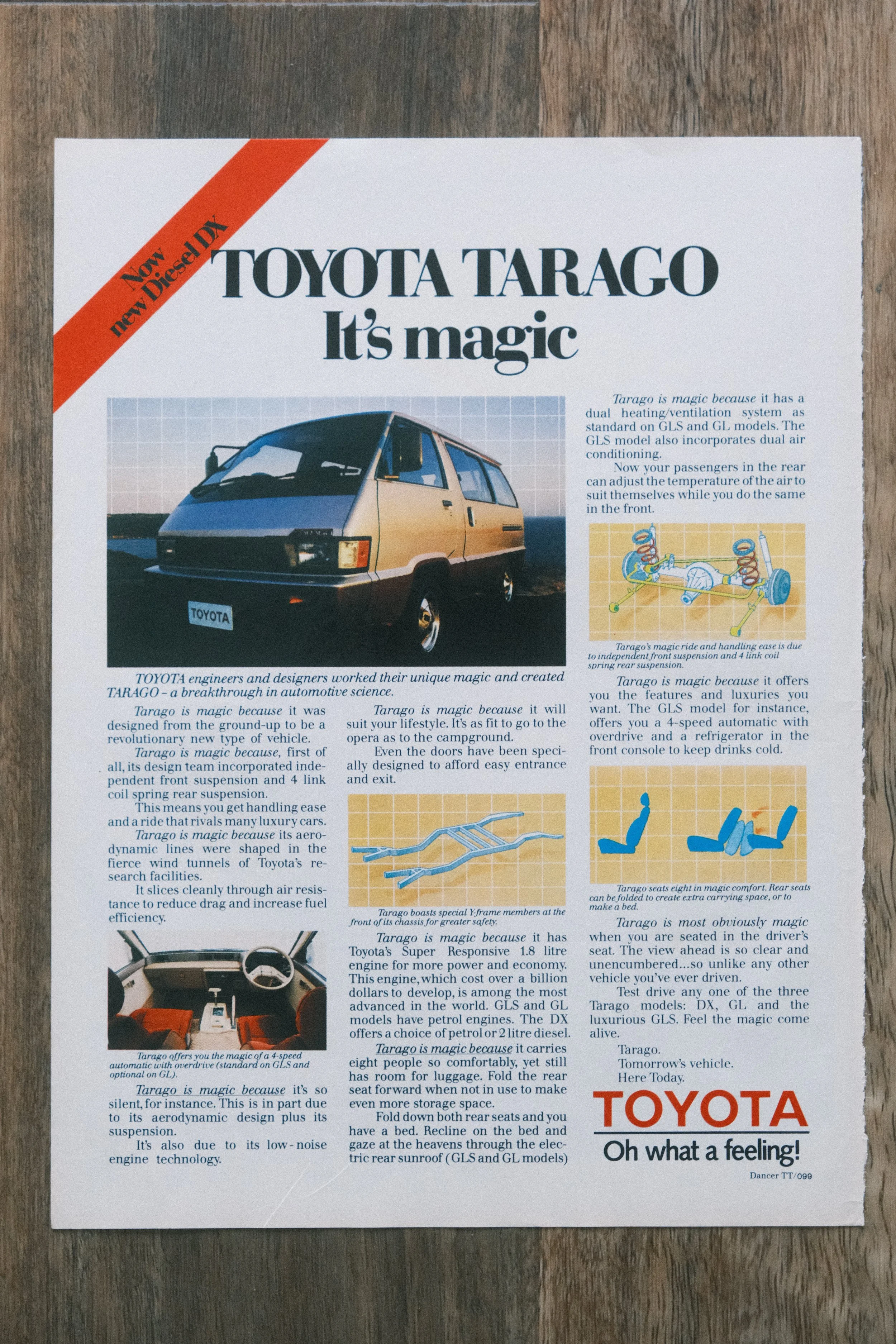Toyota - 'Tarago Magic' (1-Page)