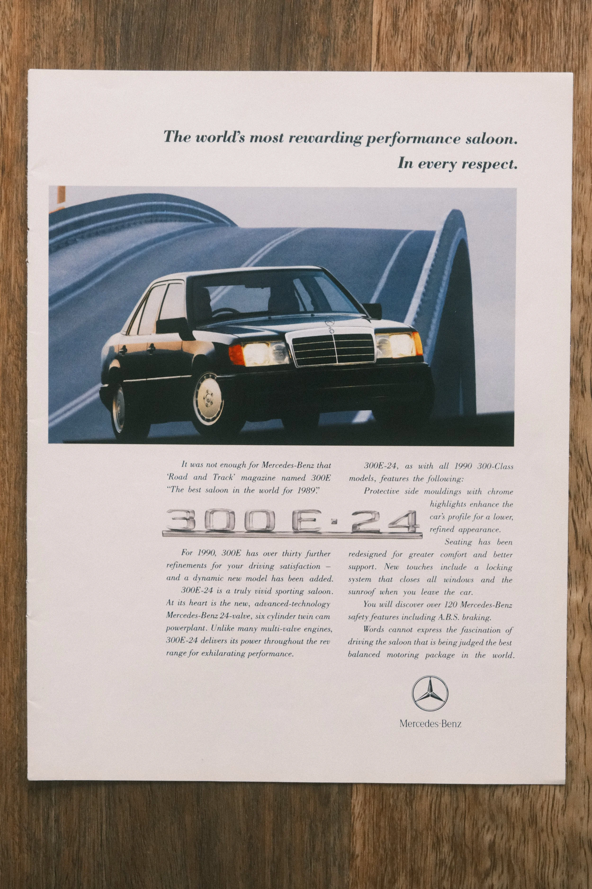 Mercedes - 'Performance Saloon' (1-Page)