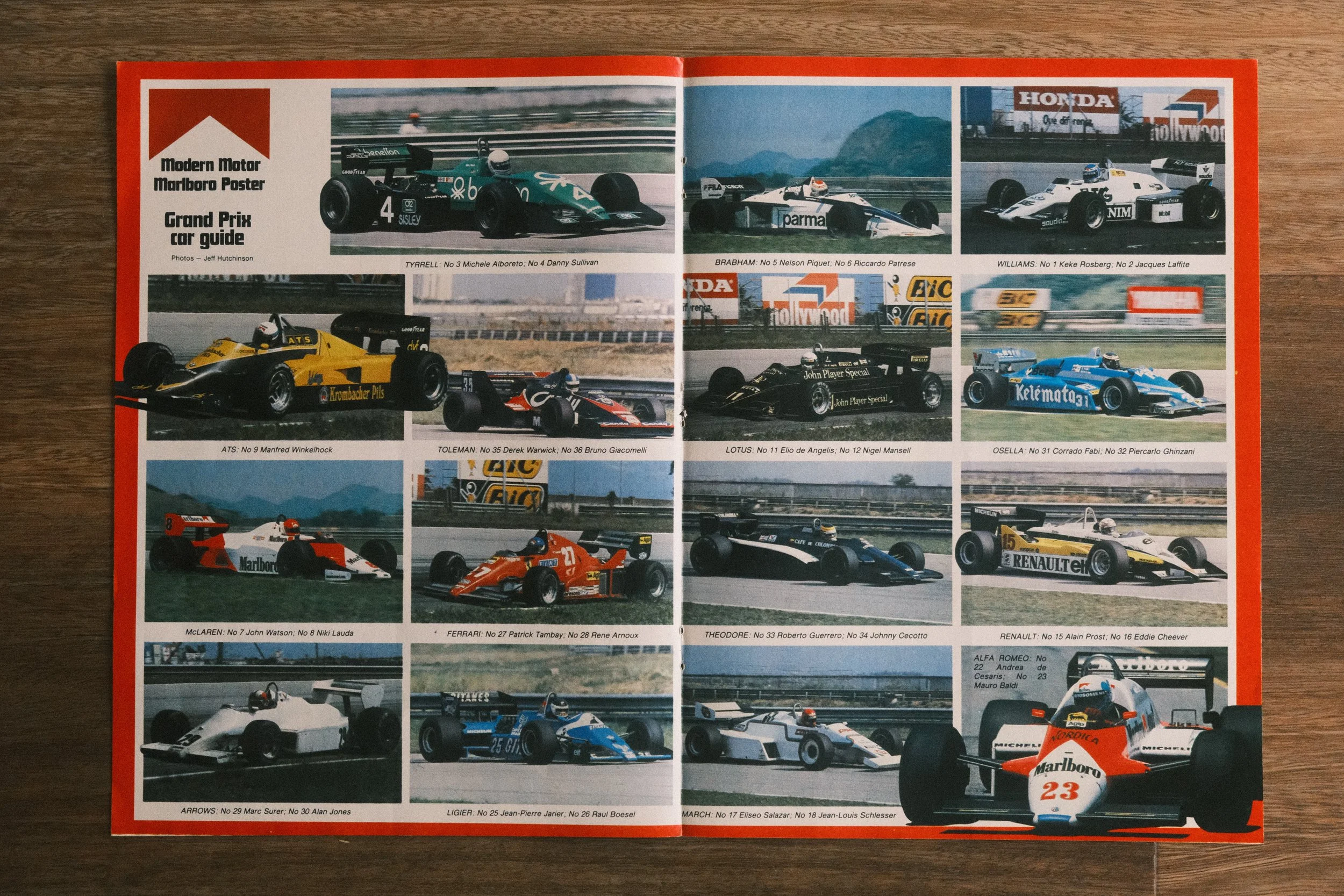 F1 - '1980 GP Cars' (2-Page)