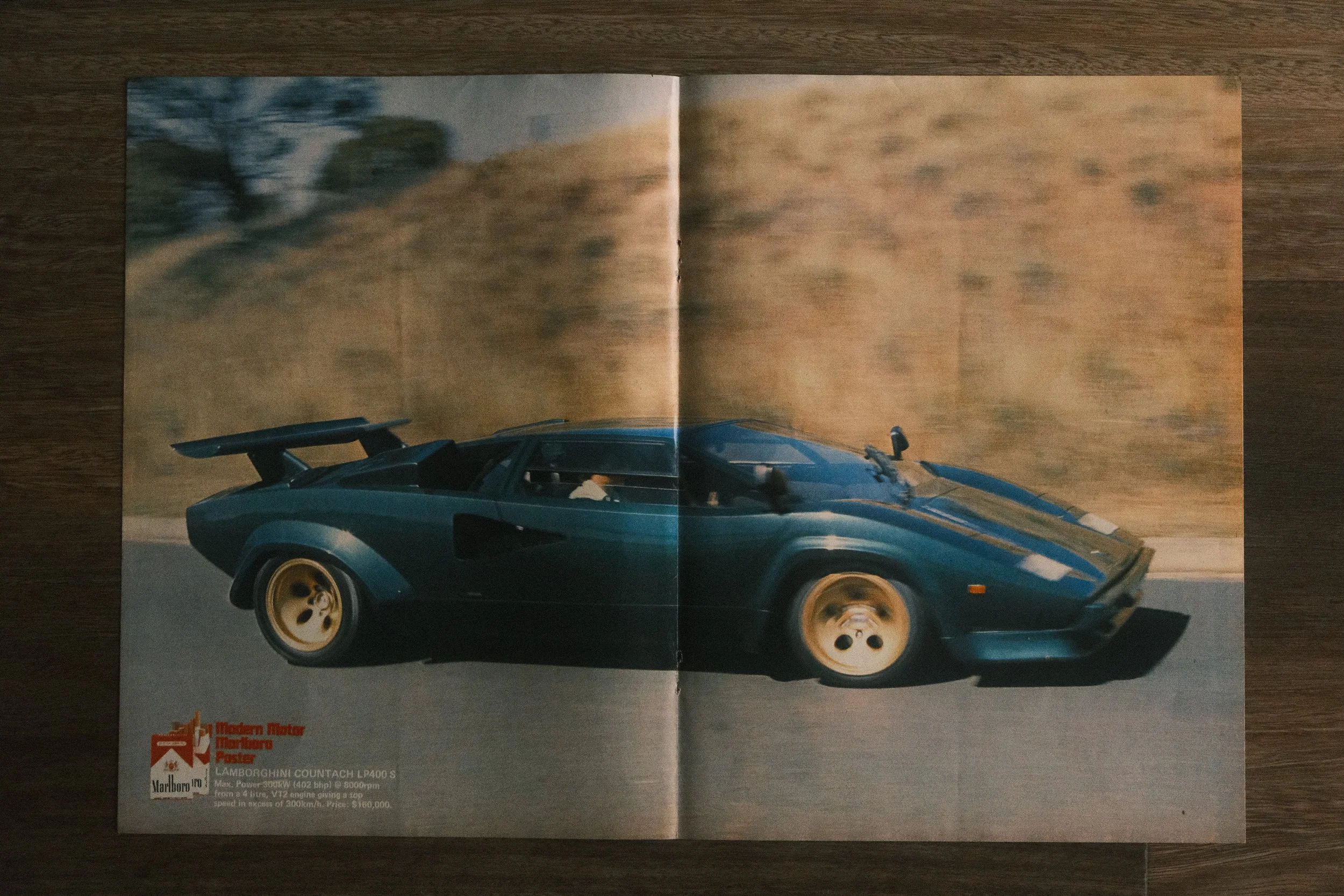 Lamborghini - 'Countach Poser' (2-Page)